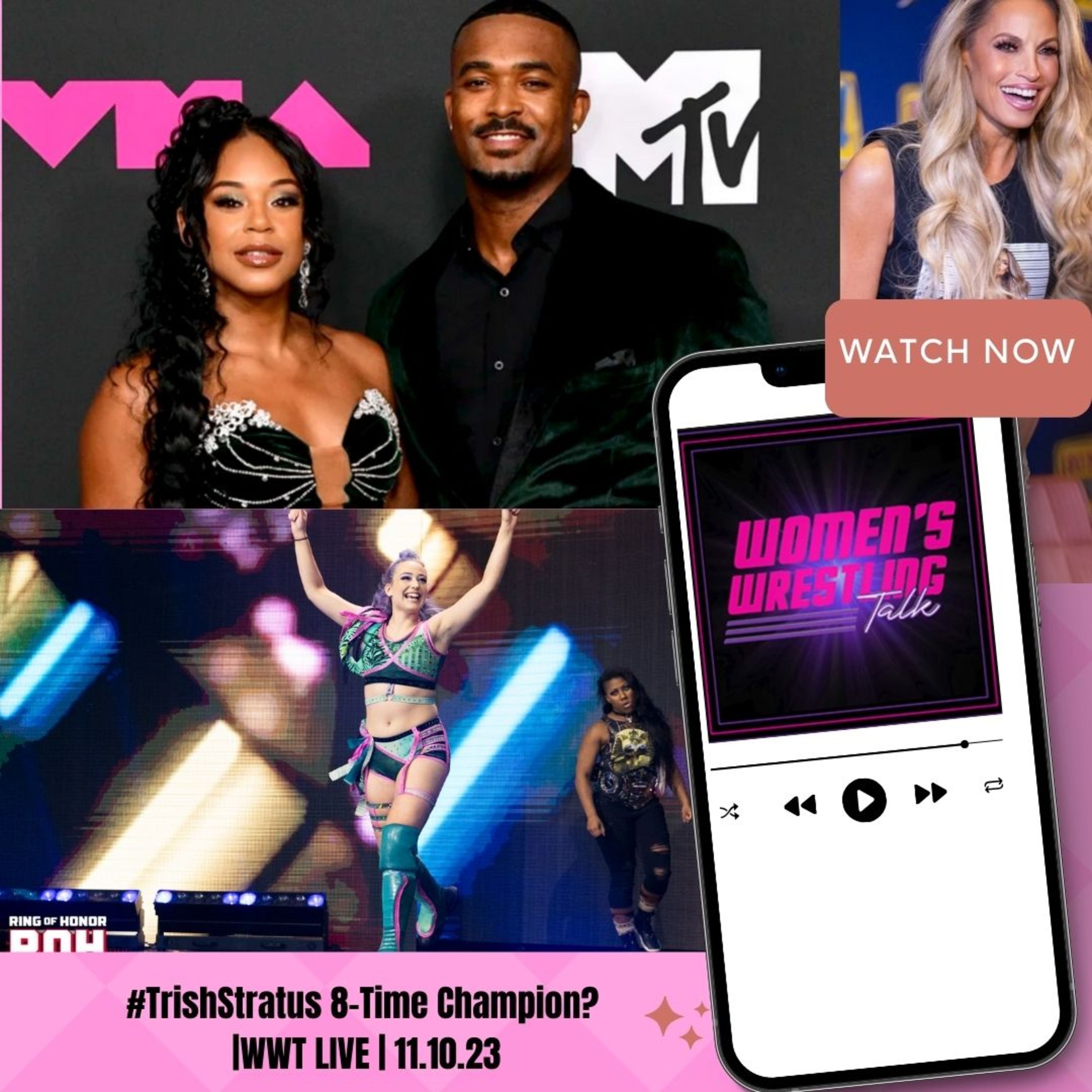 #TrishStratus Going for 8-Time Champion |WWT LIVE | 11.10.23 episode artwork