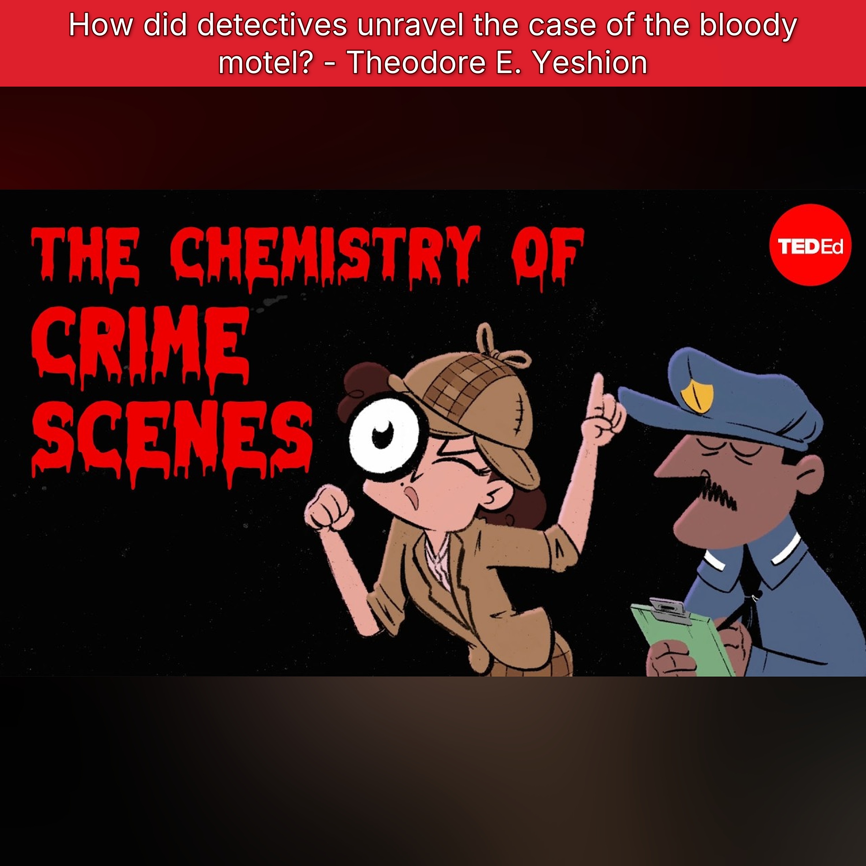 How did detectives unravel the case of the bloody motel? - Theodore E. Yeshion