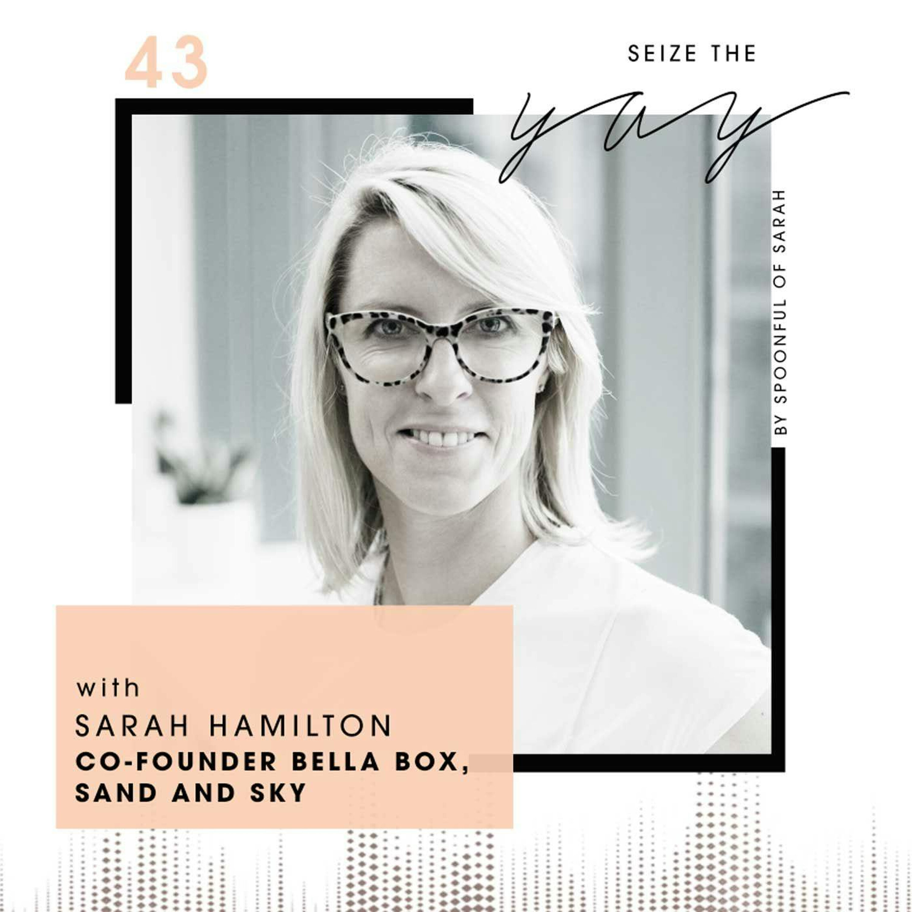 Sarah Hamilton // The (Sand and) Sky's the limit episode artwork