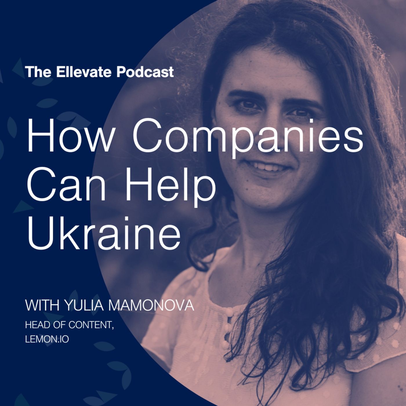 Episode 315: How Companies Can Help Ukraine, with Yulia Mamonova episode artwork