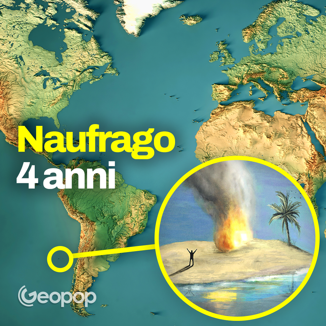 Naufrago 4 anni su un'isola deserta: l'incredibile storia di Alexander Selkirk, vero Robinson Crusoe