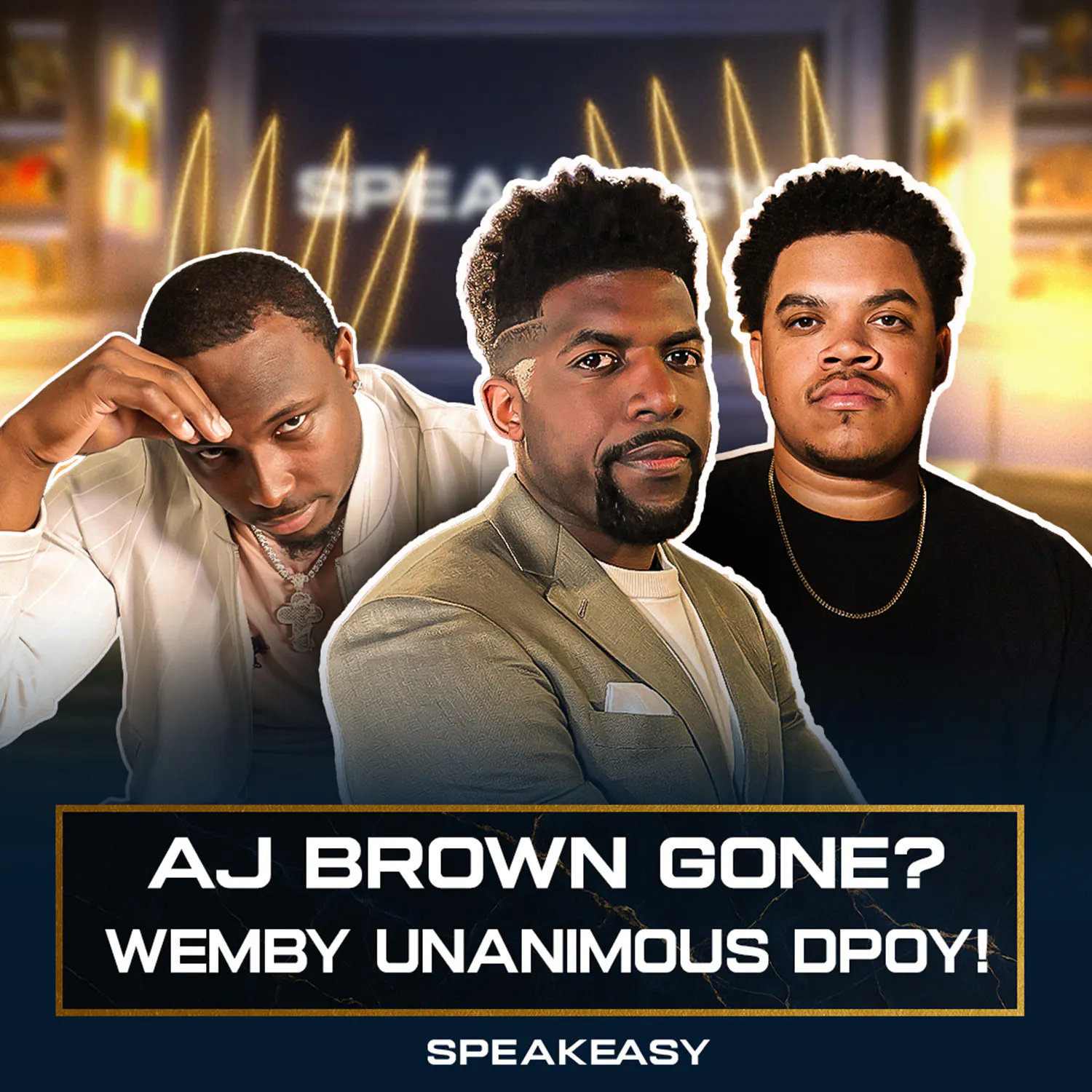 Acho, Shady & Carebear Discuss A.J. Brown’s Future, Luka Snubbed? Wemby Wins DPOY & MORE! episode artwork