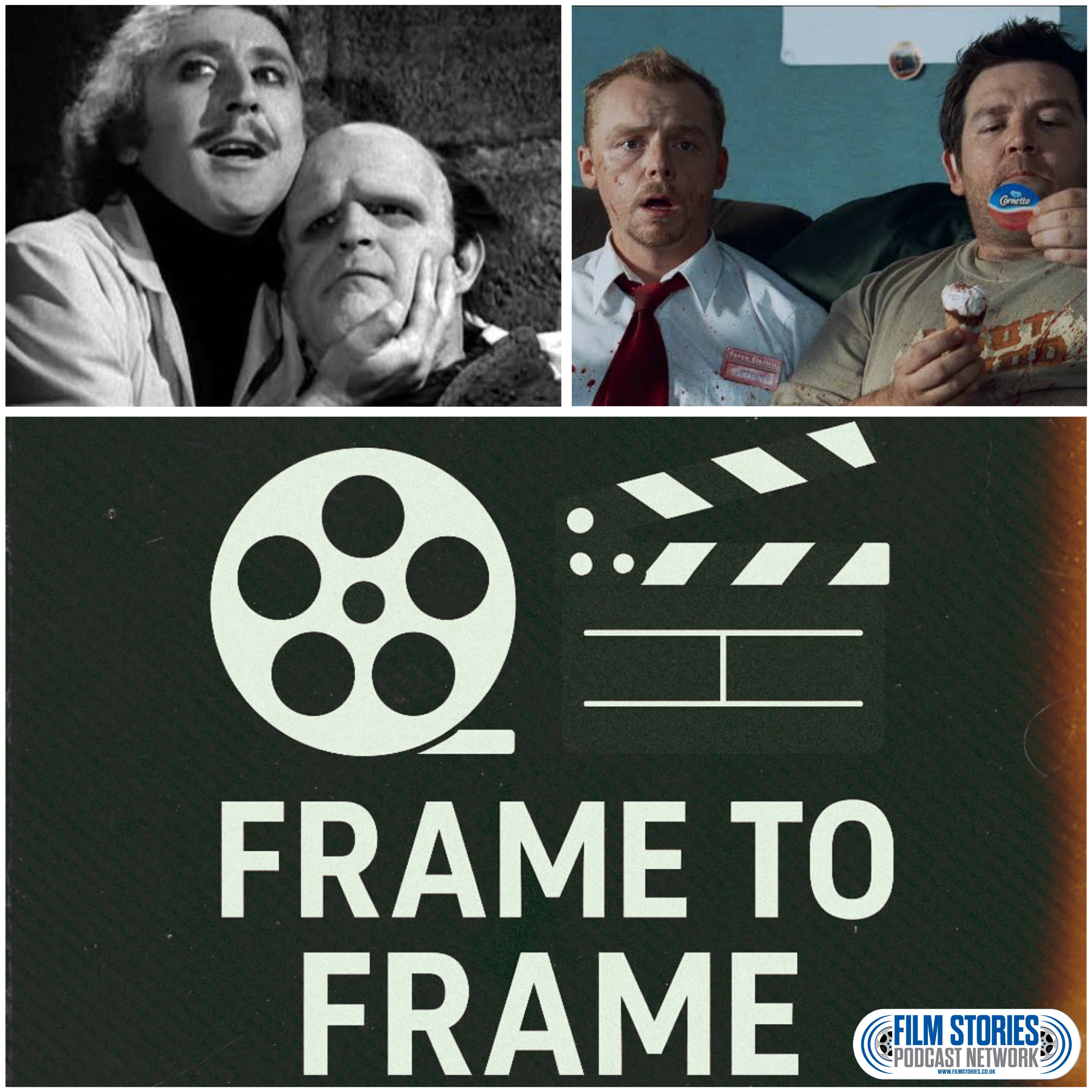 Episode 234 - Young Frankenstein and Shaun of the Dead episode artwork