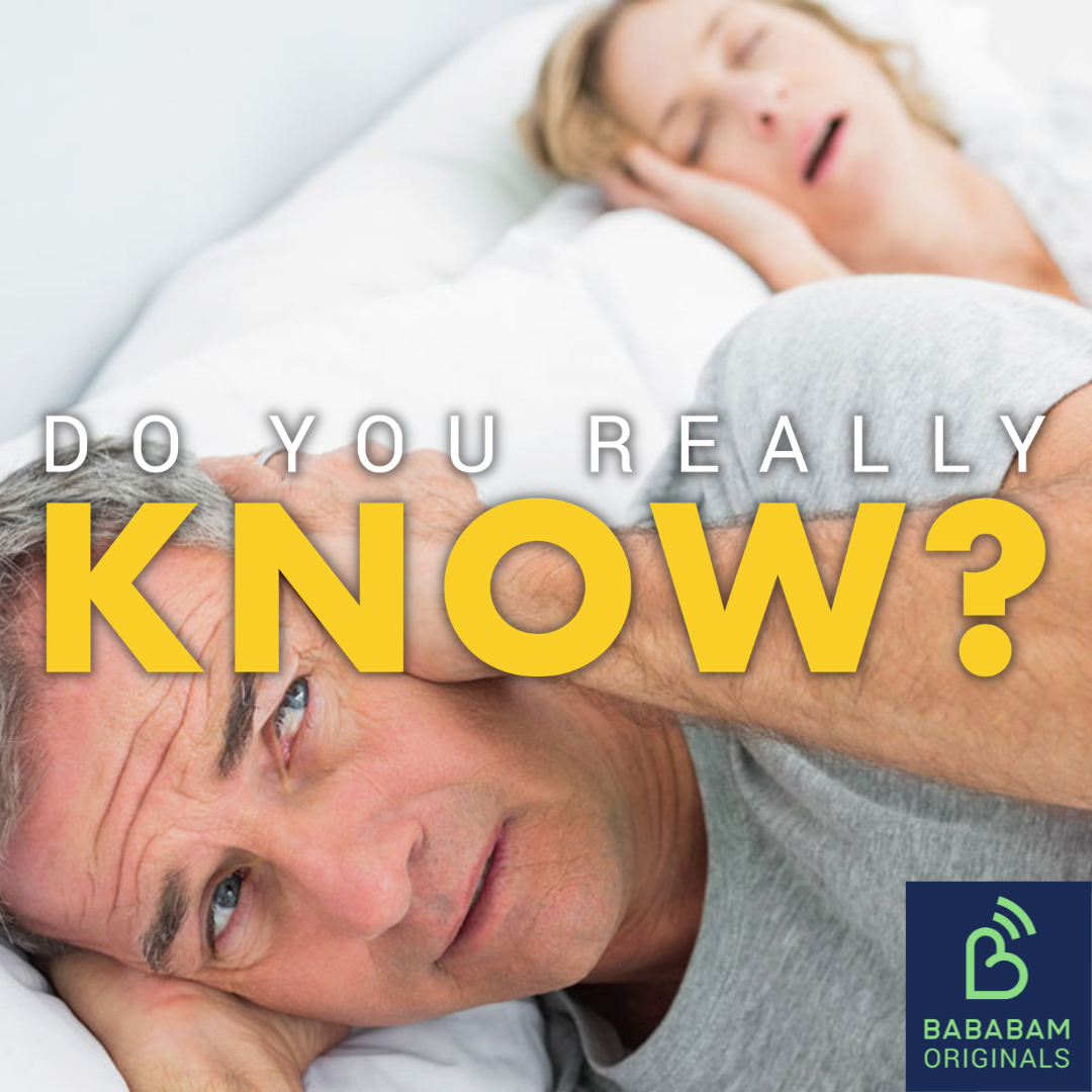 Cover art for the episode "What can be done about snoring?" from Do you really know?