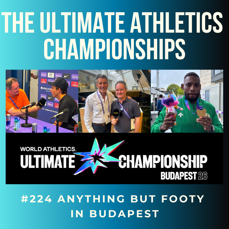 #224 The Ultimate Athletics Championships with Seb Coe episode artwork