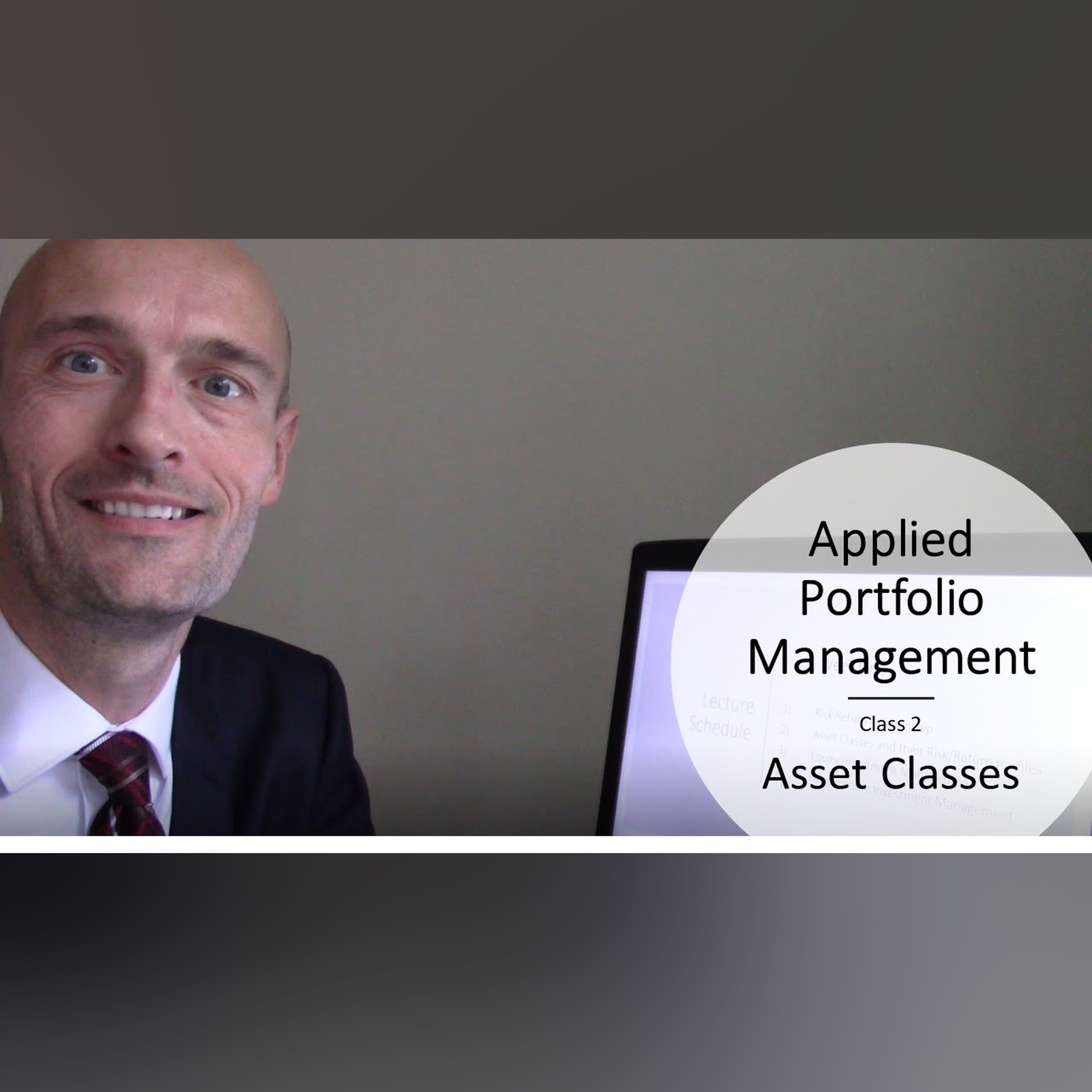 Applied Portfolio Management - Class 2 - Asset Classes and Returns episode artwork