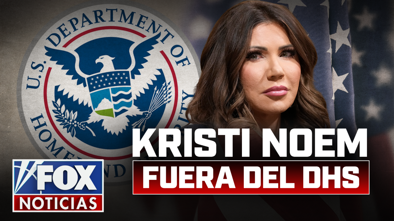Trump destituye a Noem del DHS