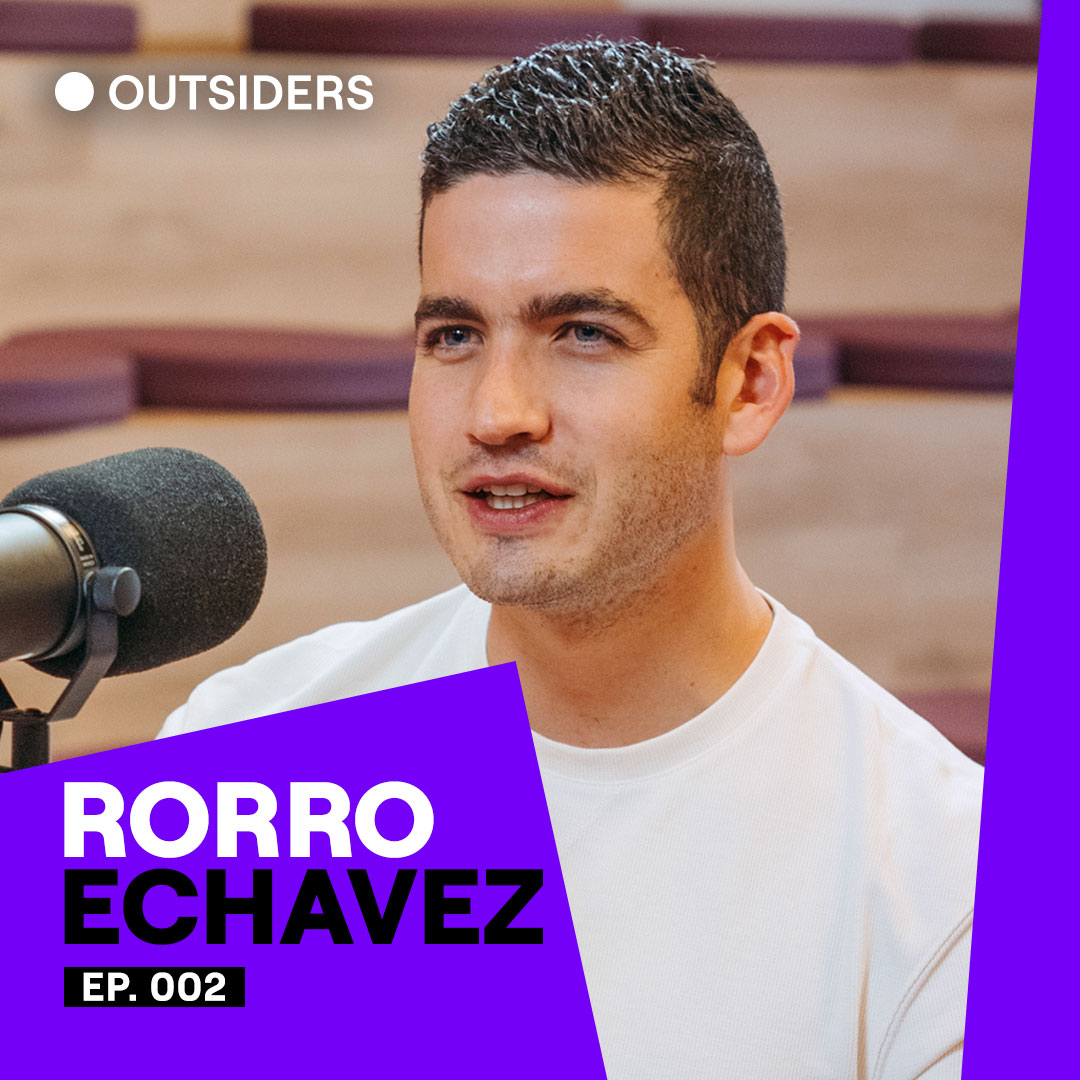 Las tres claves para un creador, cómo empezar a dar conferencias y que tu trabajo sea por y para ti | Rorro Echávez | Outsiders 02
