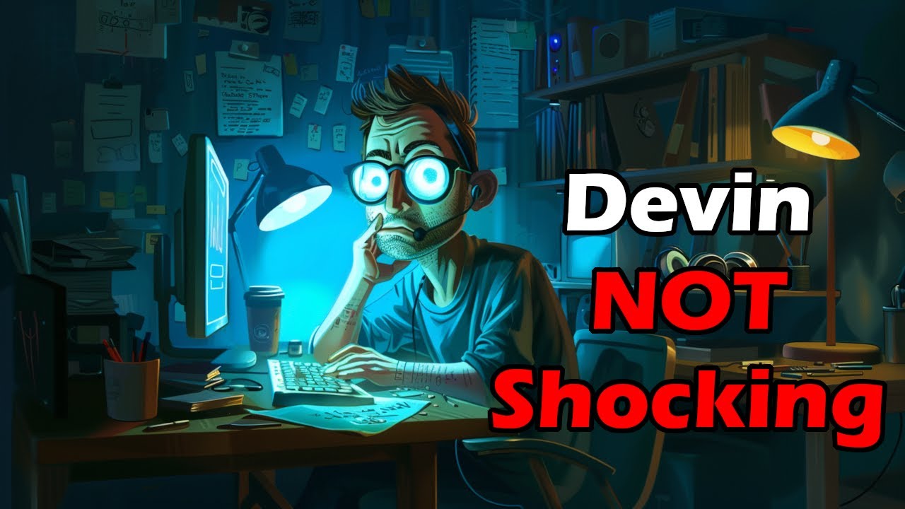 I am absolutely NONPLUSSED by Devin! Here's why! | Artificial Intelligence Masterclass