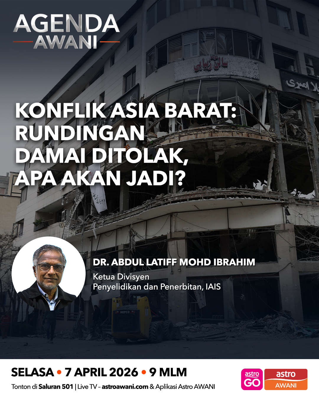 Agenda AWANI: Konflik Asia Barat | Rundingan Damai Ditolak, Apa Akan Jadi?