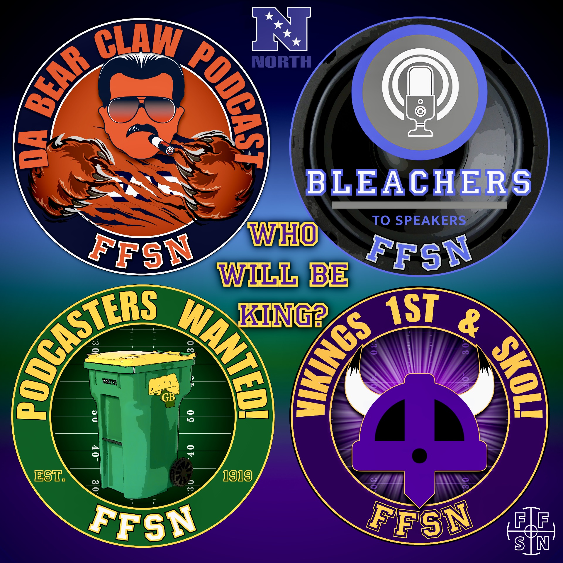 NFC North: A Thanksgiving Day Smorgasbord of Football | Who Will Be King👑