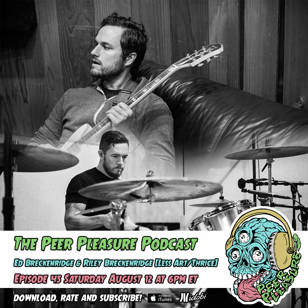 Ed Breckenridge and Riley Breckenridge (Less Art/Thrice) episode artwork