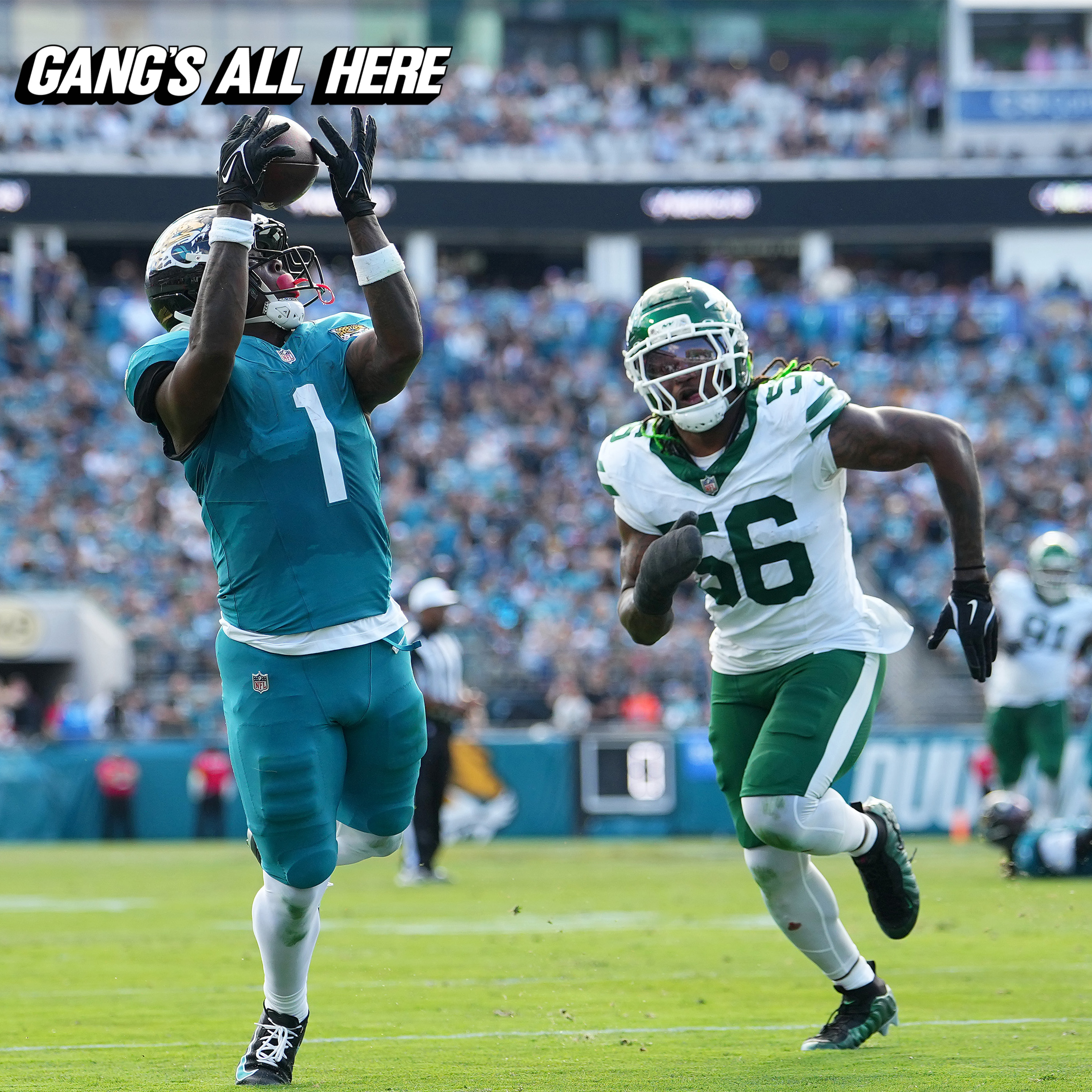 Jets blown out by Jaguars 48-20 Postgame LIVE Reaction & Breakdown | Gang’s All Here