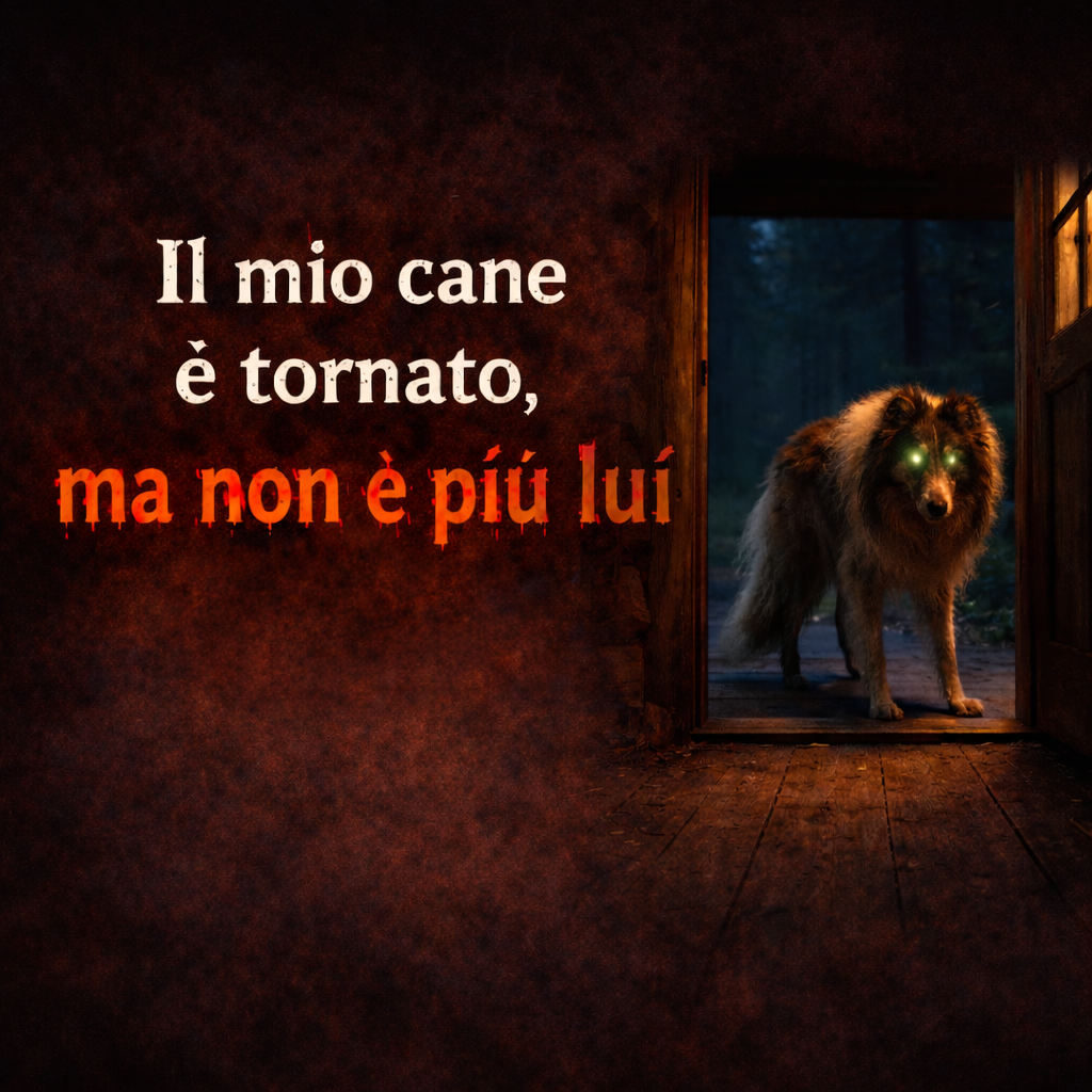 Il mio cane è tornato, ma NON è più lui - Racconti Horror