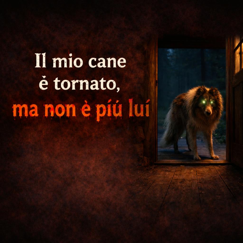 Il mio cane è tornato, ma NON è più lui - Racconti Horror Il mio cane è tornato, ma NON è più lui - Racconti Horror