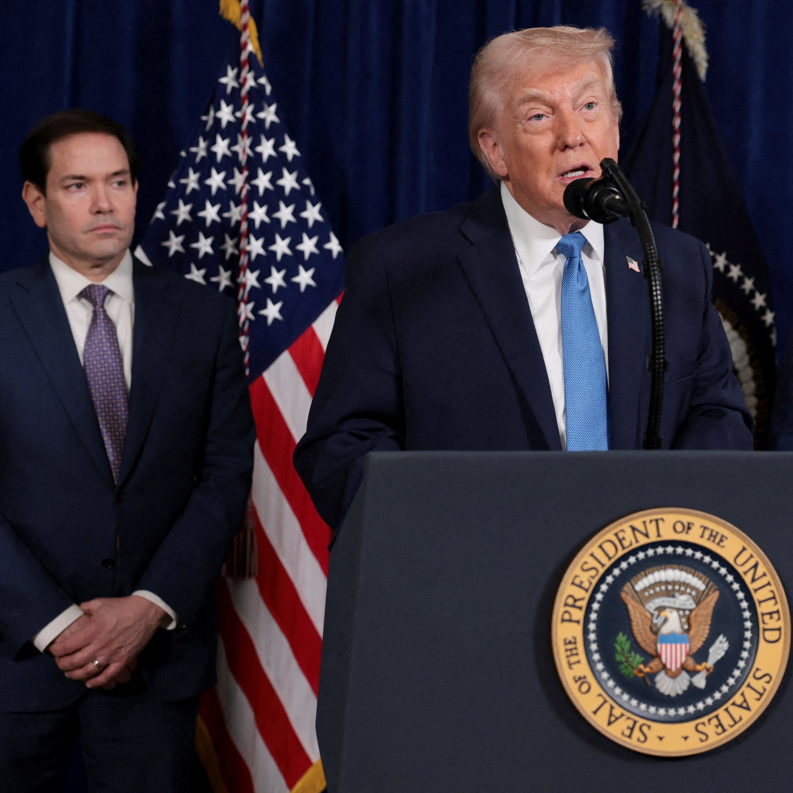 Trump says US will run Venezuela