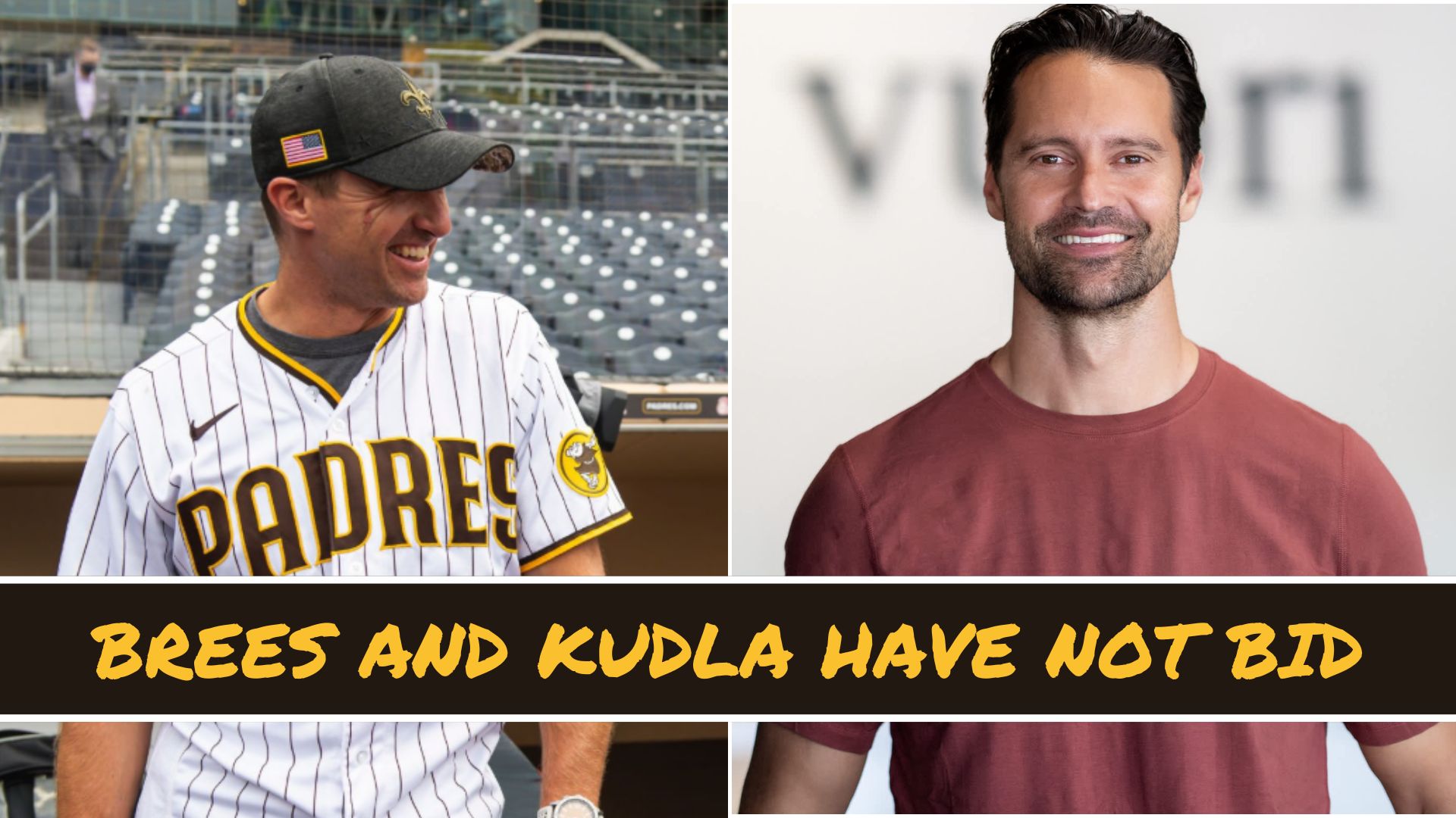 Updated Report: Brees & Kudla NOT leading Padres ownership bid