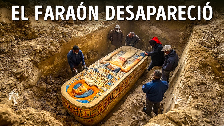 Arqueólogos encontraron la tumba perdida del faraón desaparecido de Egipto