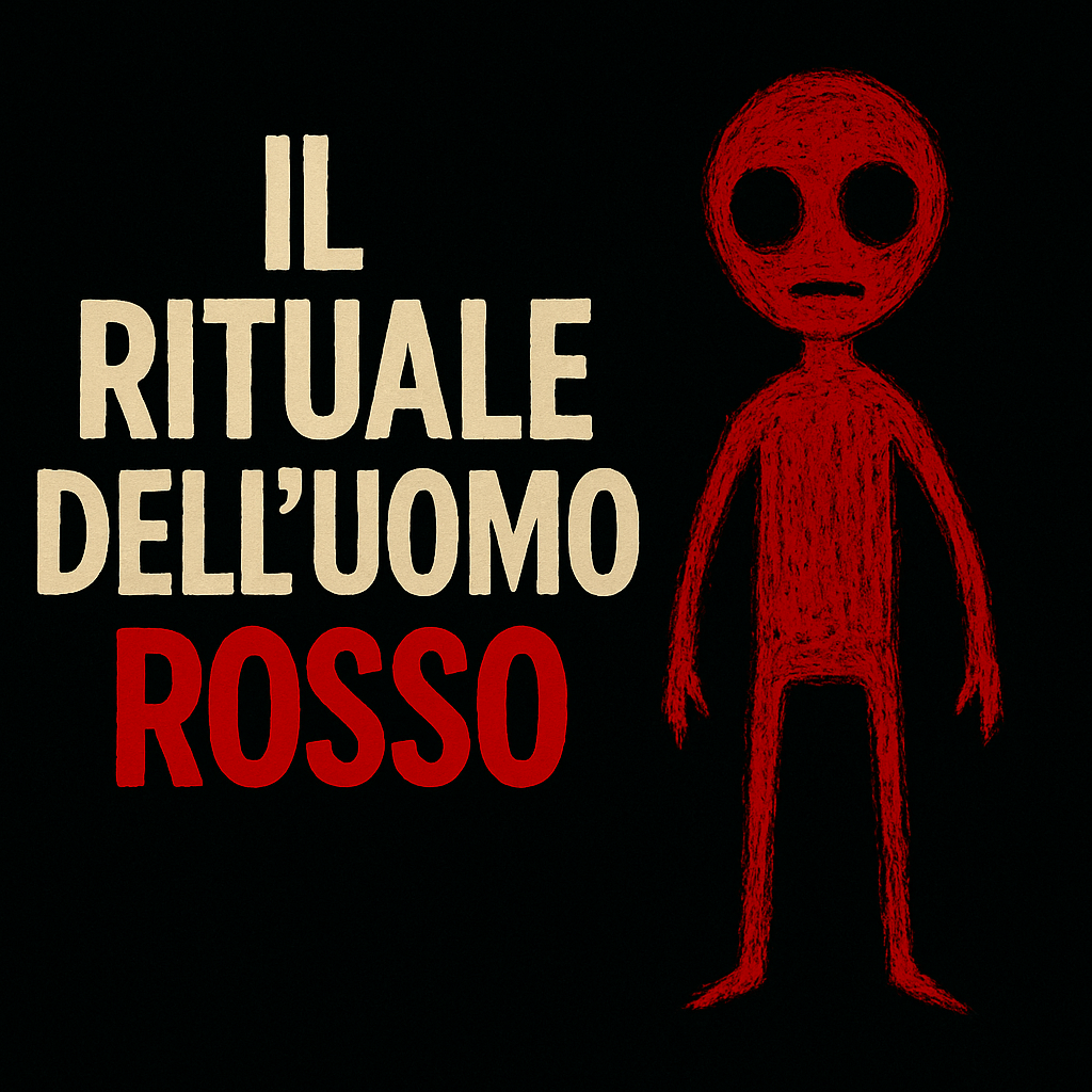 Faccio il rituale paranormale dell'uomo rosso