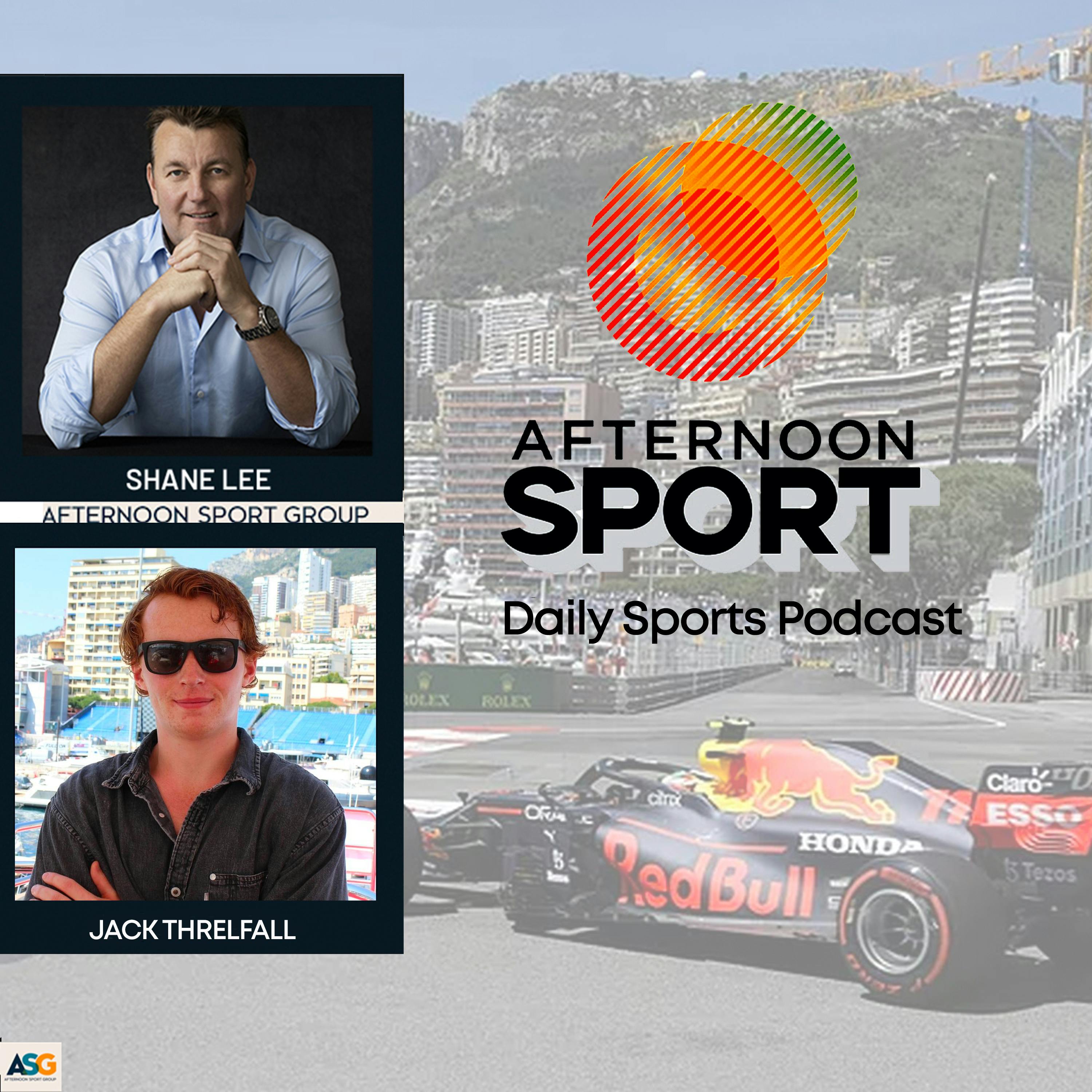 25th May Shane and Jack Threlfall:  2023 Formula 1 - Monaco Grand Prix