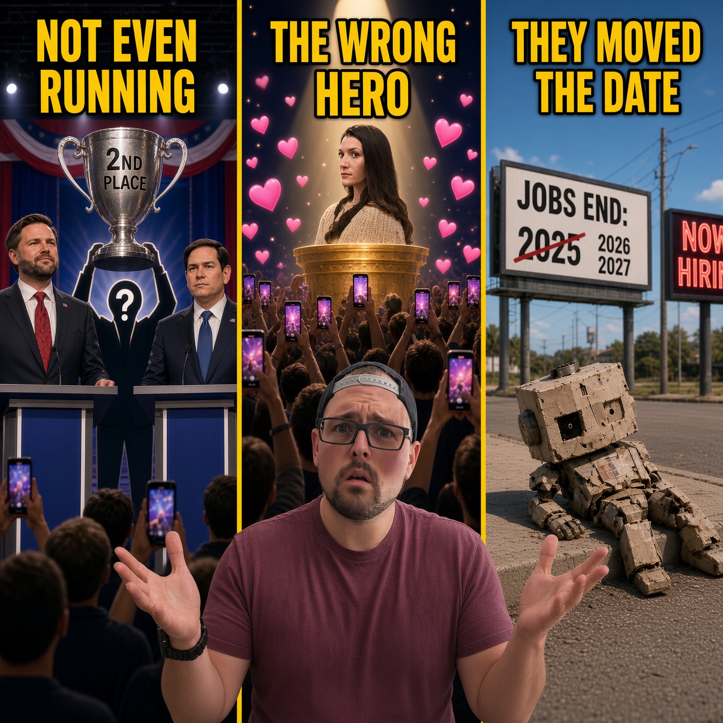 TBNS: 2028 Poll Shocker, Lindsay Clancy Backlash, AI Job Panic