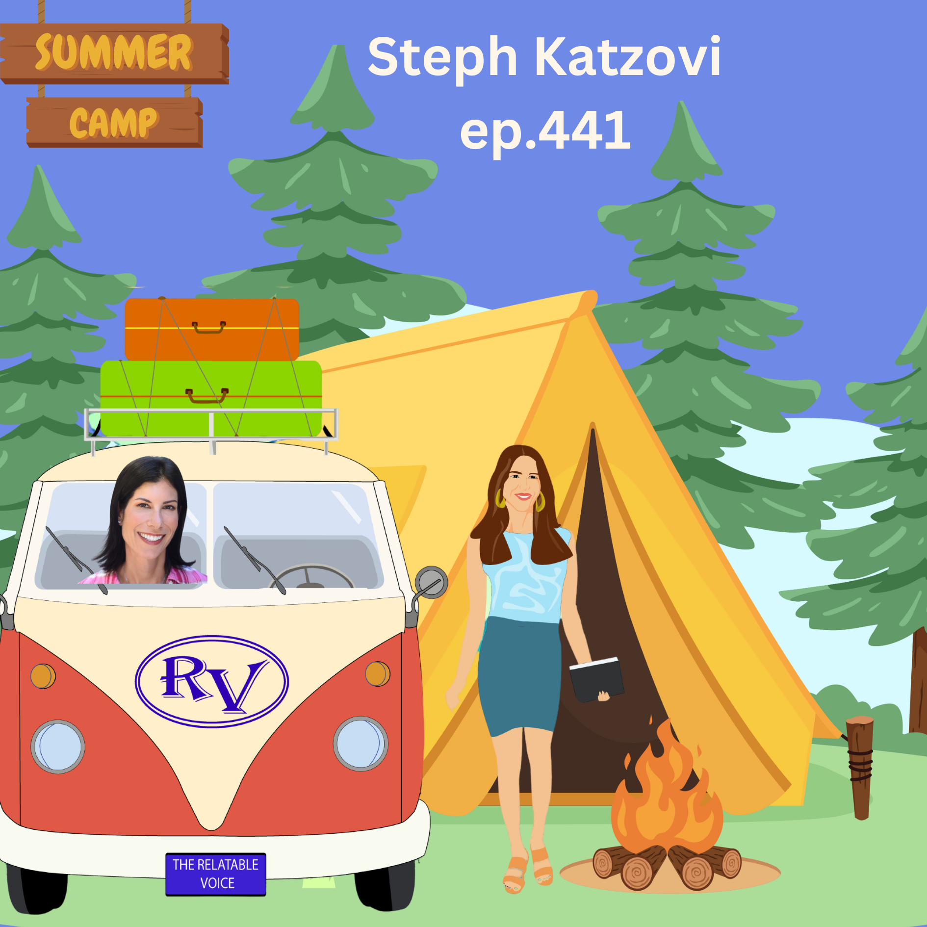 From HurriCamp to Miscommunicamp: Steph Katzovi Talks Summer Camp Stories episode artwork