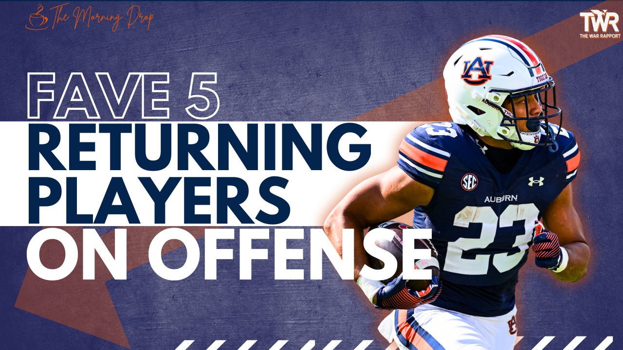 Fave 5 Returning Offensive Players for Auburn Football