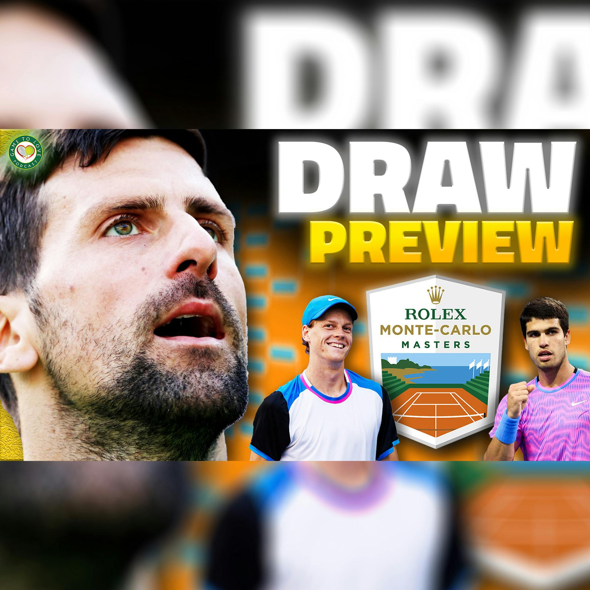 Monte Carlo 2024 | LIVE Draw Preview & Predictions | GTL Tennis Podcast