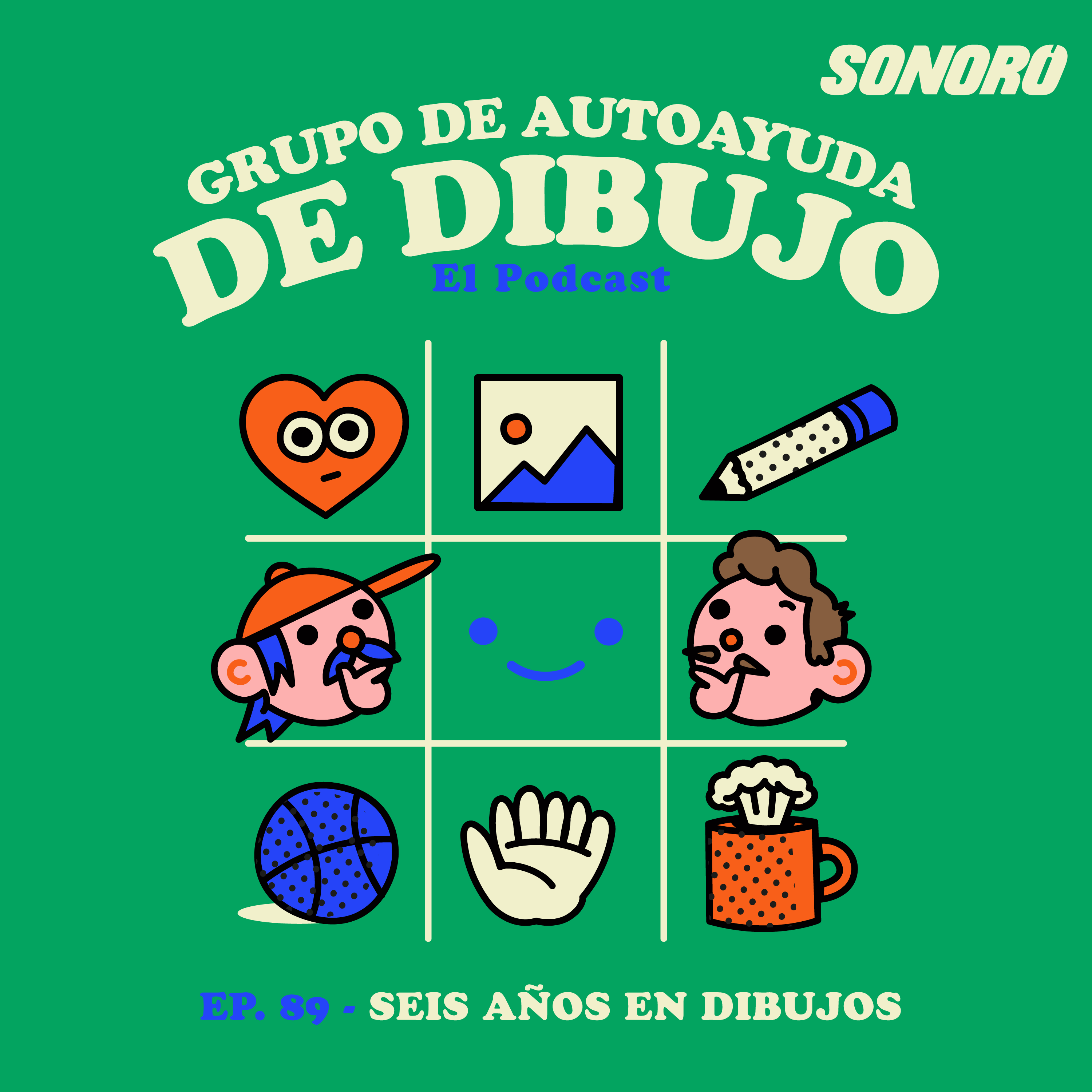 Ep. 89 - Seis años en dibujos episode artwork