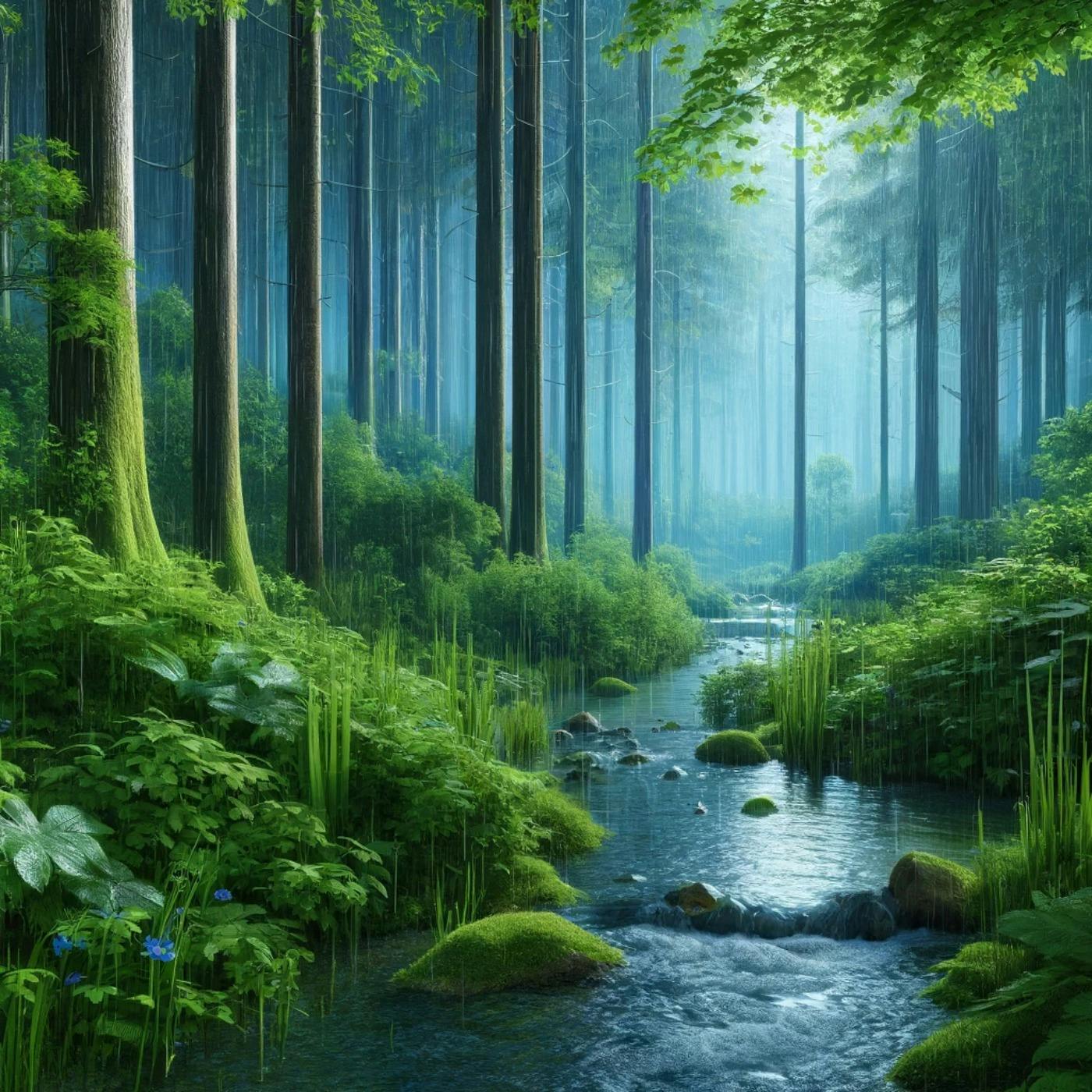 ️ Lluvia Relajante en el Bosque - Relajación y Serenidad Garantizadas