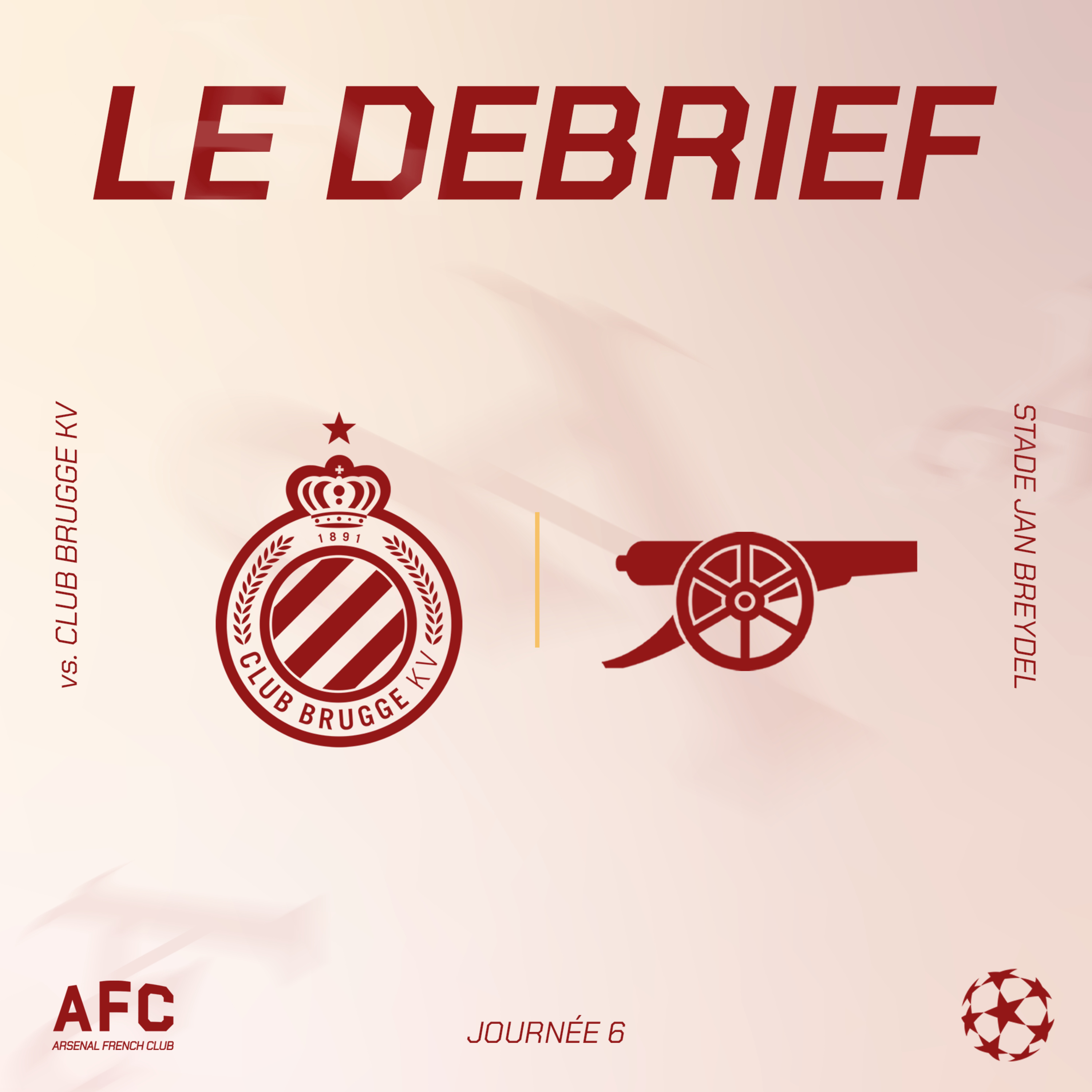Le débrief : Club Brugge vs Arsenal