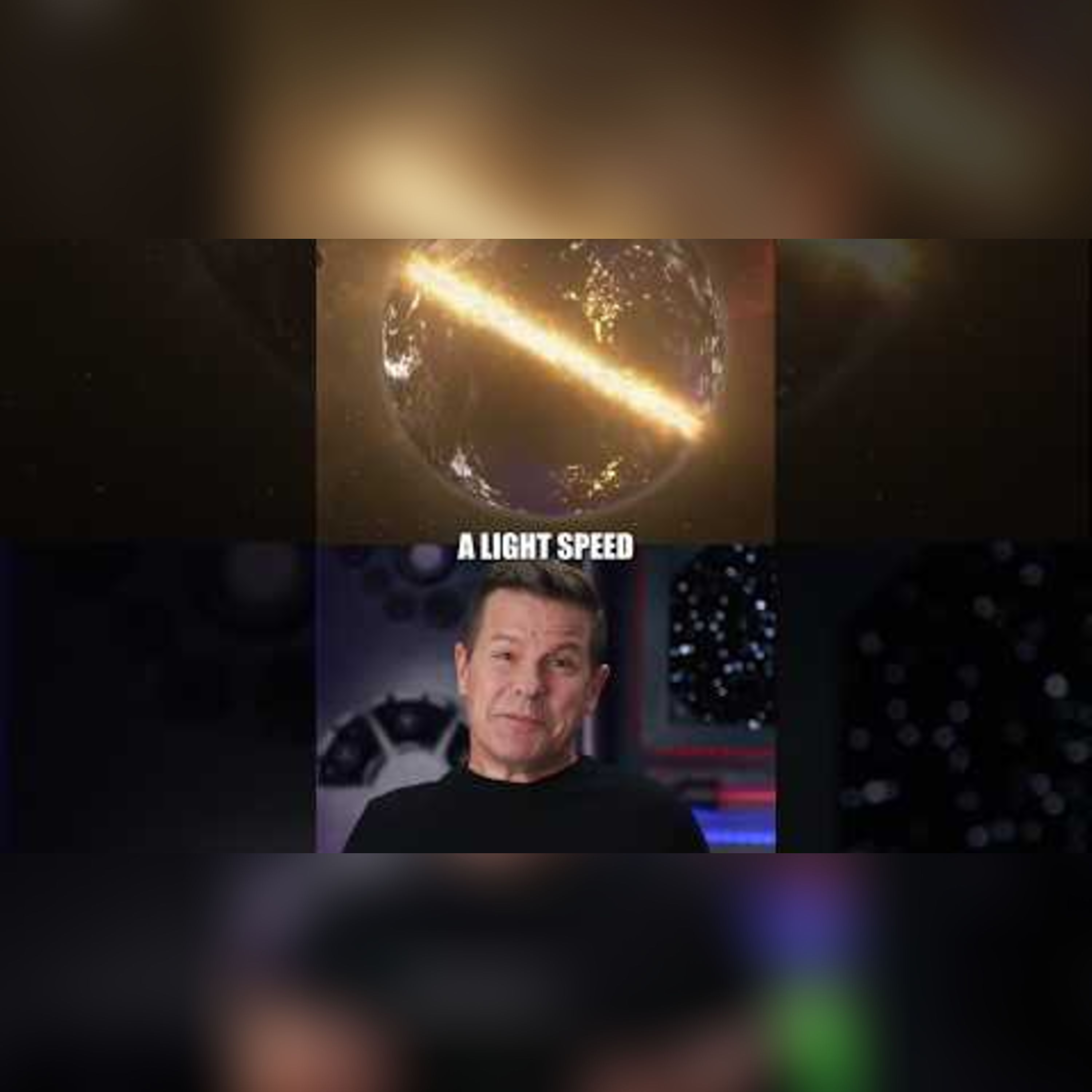 What If a Needle Hit You at the Speed of Light?