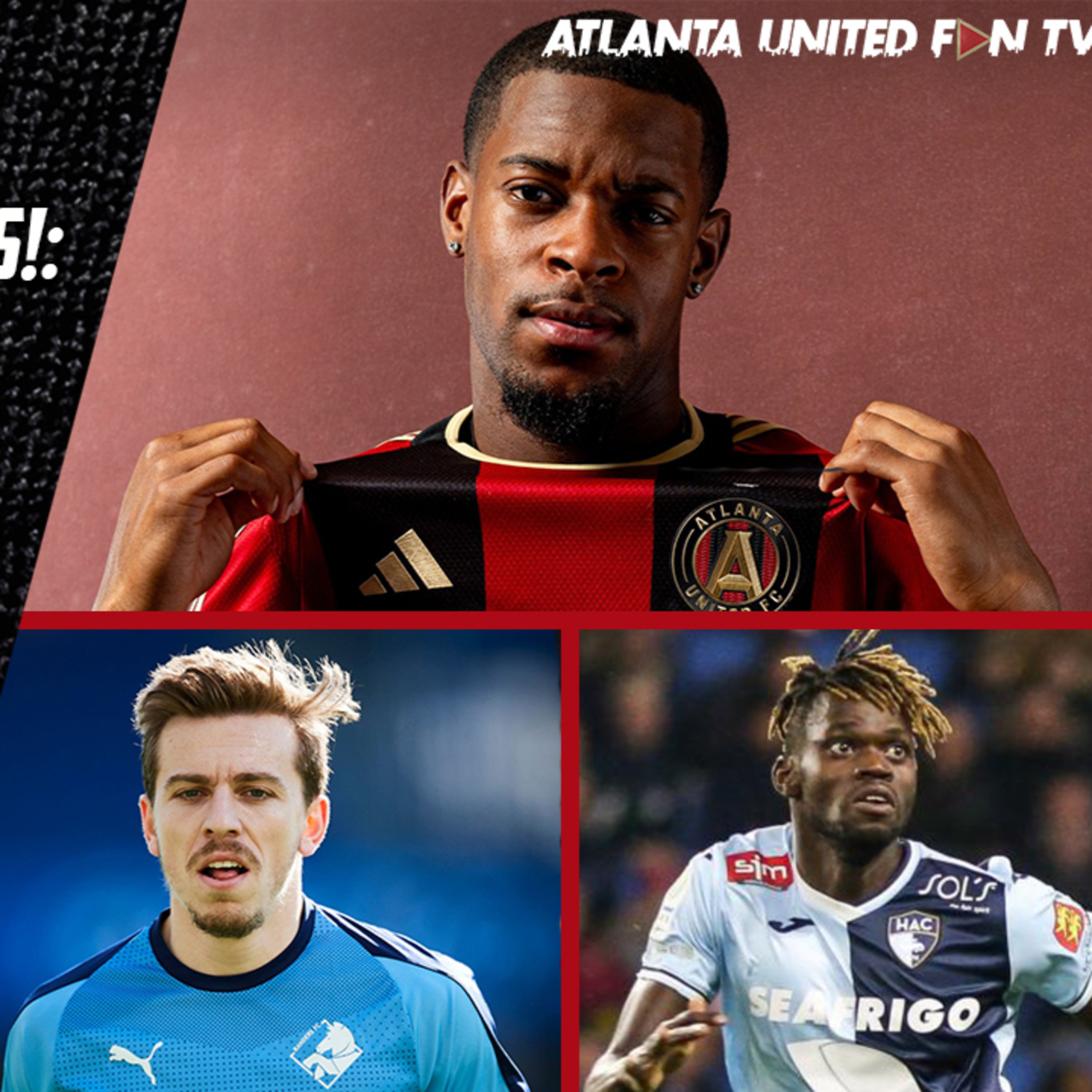 NEW ATL UTD TRANSFERS! SABA LOBJANIDZE, XANDE SILVA & JAMAL THIARE - WHO ARE THESE GUYS?! | FIVE STRIPE WEEKLY #278 episode artwork