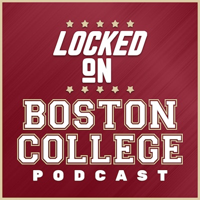 Boston College Eagles Retro Logo Banner Sign