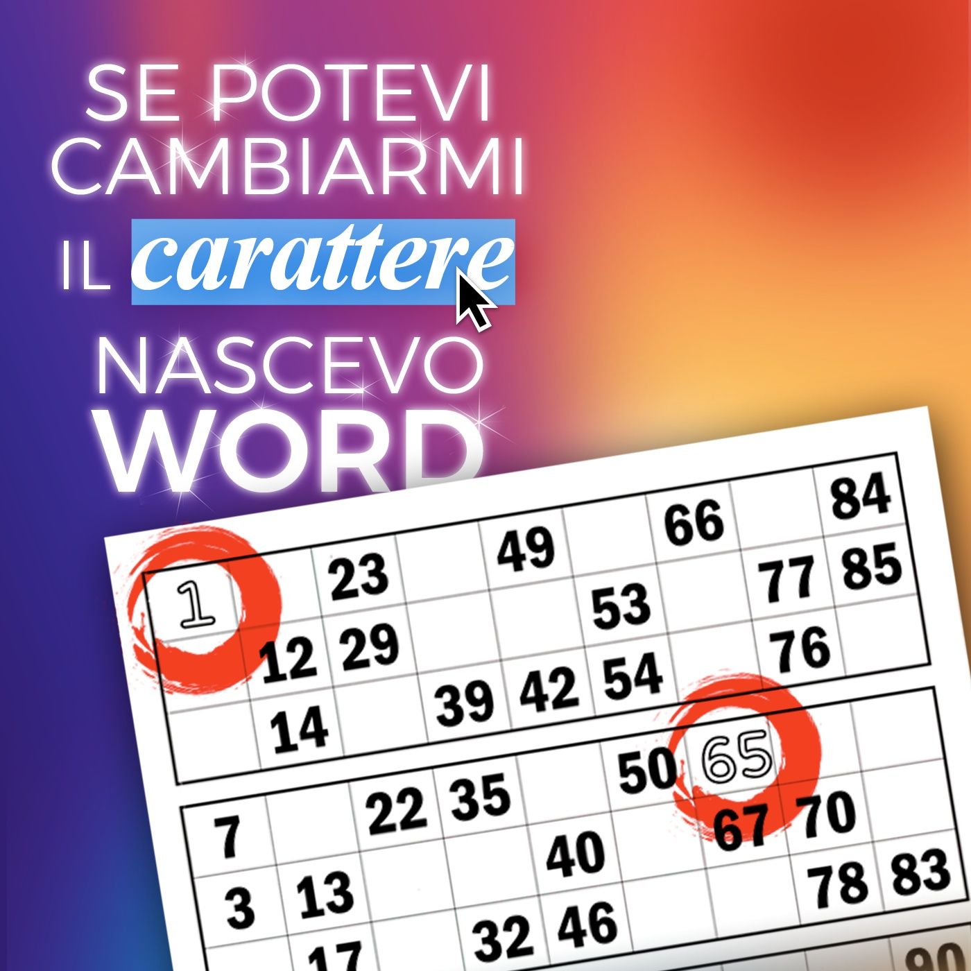 Ep. 30 - Se davo i numeri, nascevo tombola 🎉 episode artwork