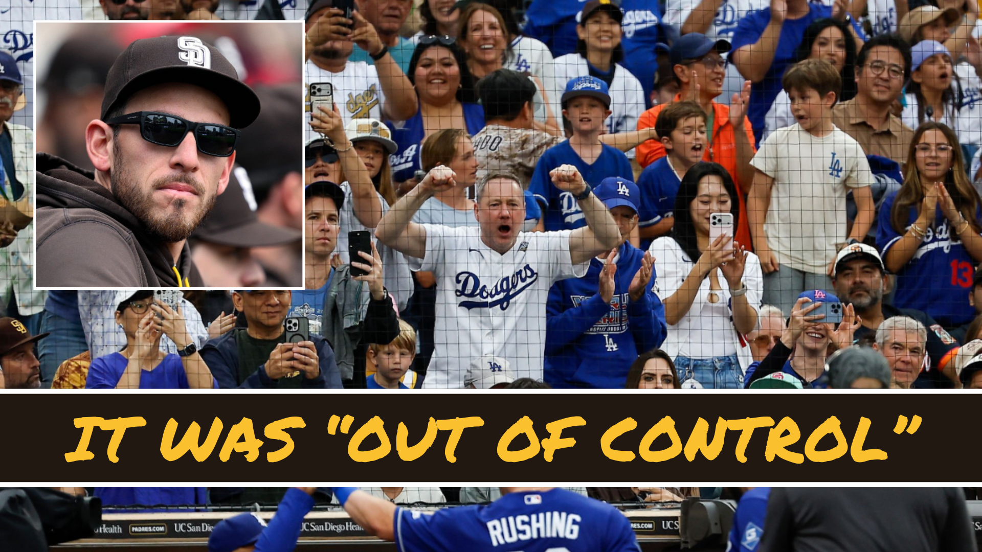 90% Dodgers fans at Petco Park vs. Padres over the weekend episode artwork