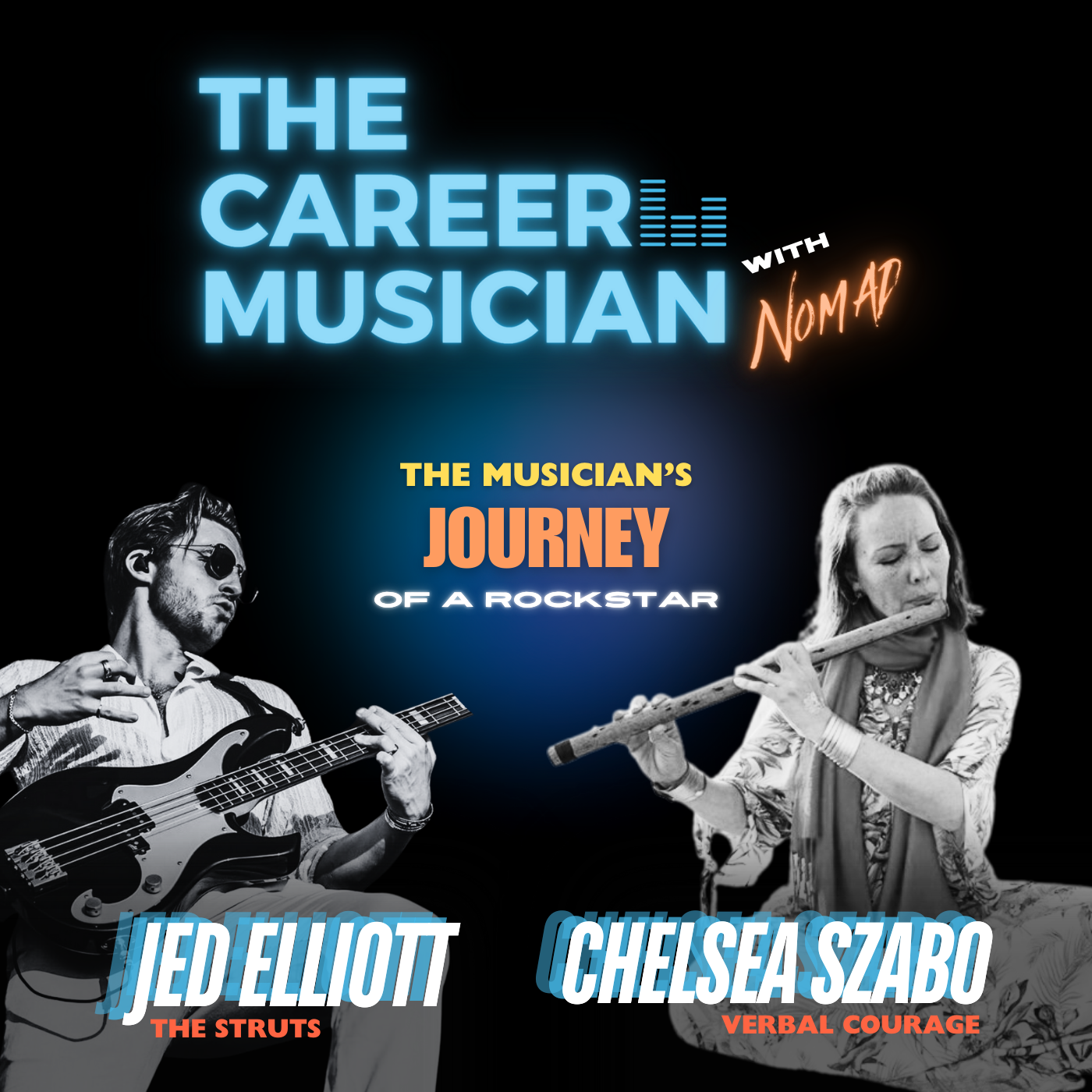 #169: The Musician's Journey of a Rockstar | Jed Elliott & Chelsea Szabo episode artwork