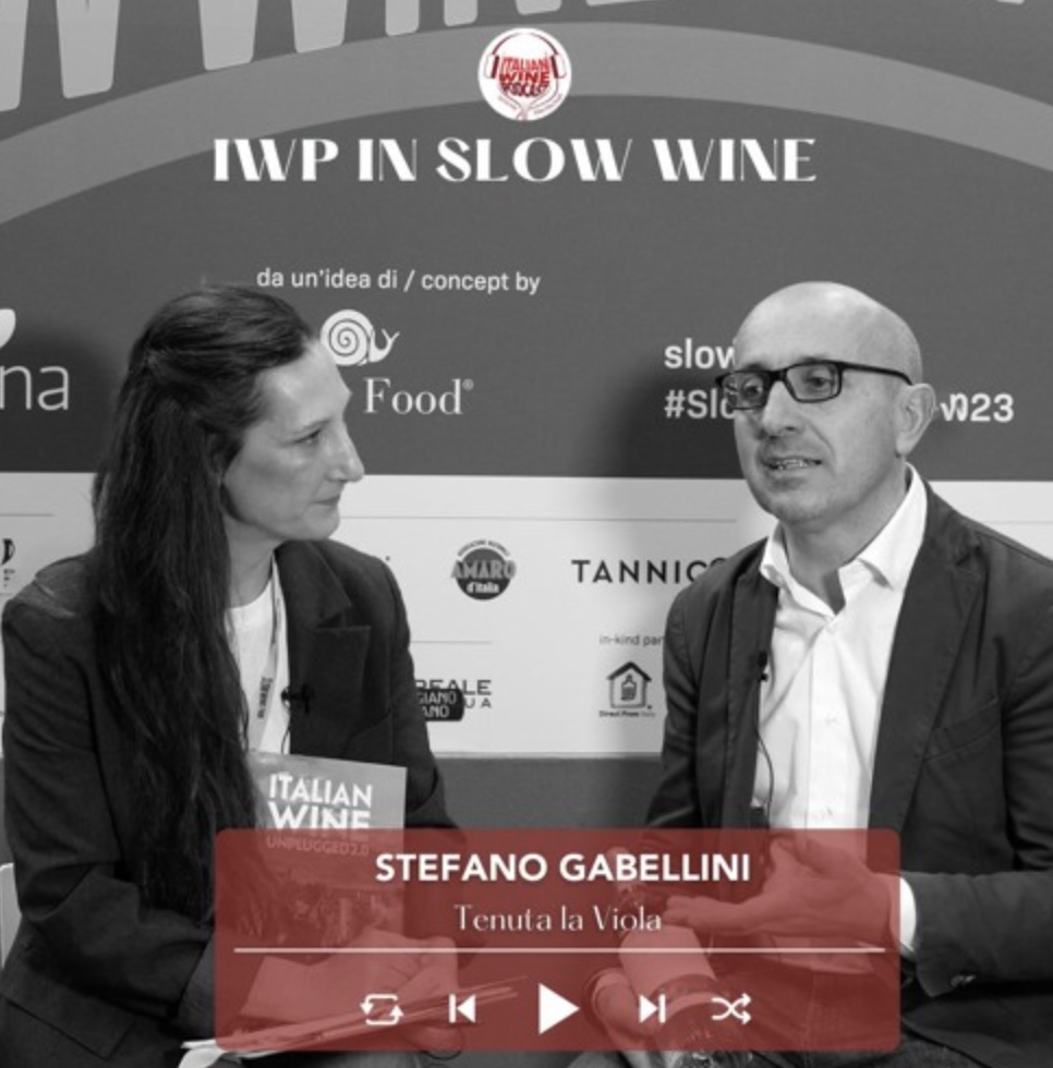 Stefano Gabellini Of Tenuta La Viola | Slow Wine 2023