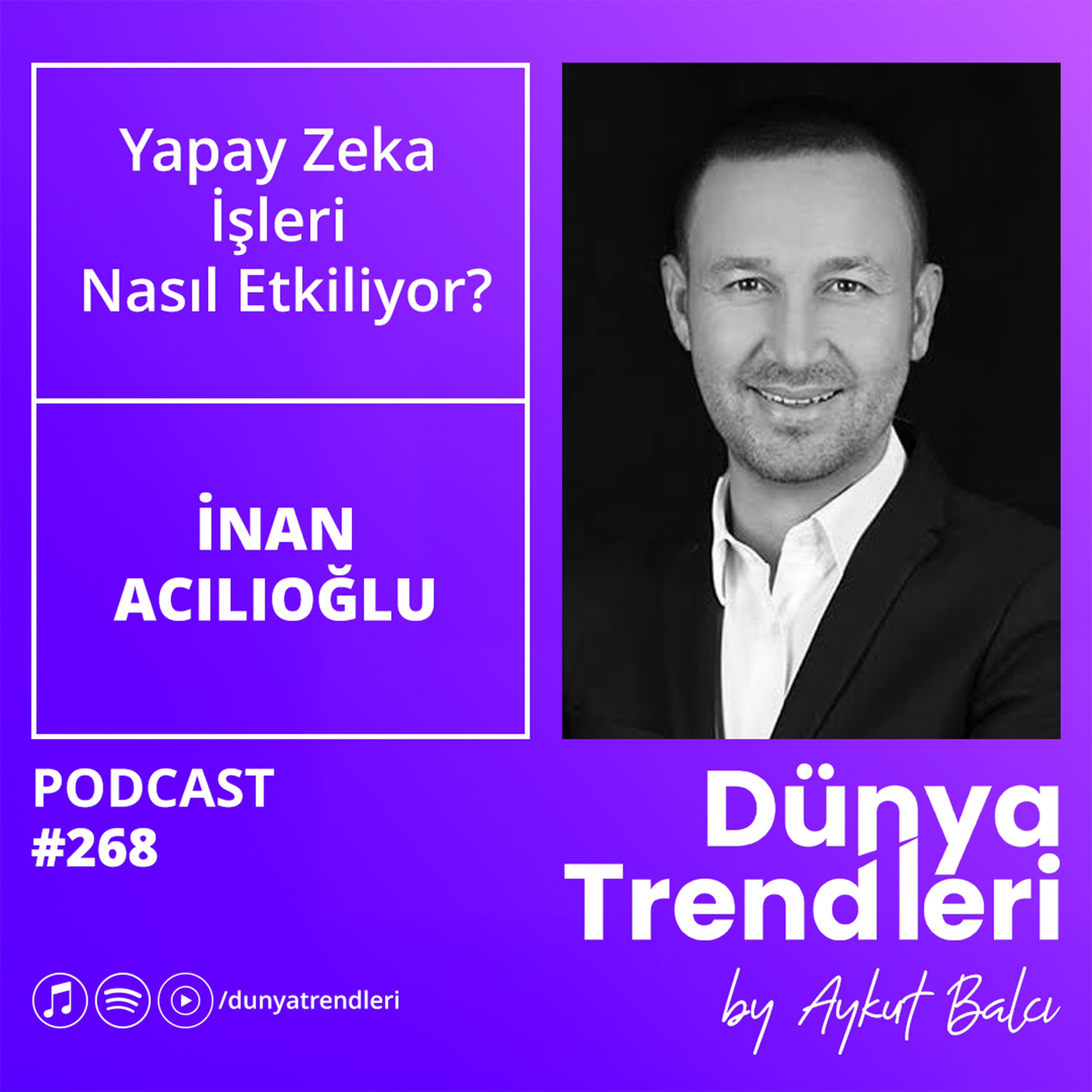 Yapay Zeka İşleri Nasıl Etkiliyor? - Konuk: Danışman ve Yazar İnan Acılıoğlu