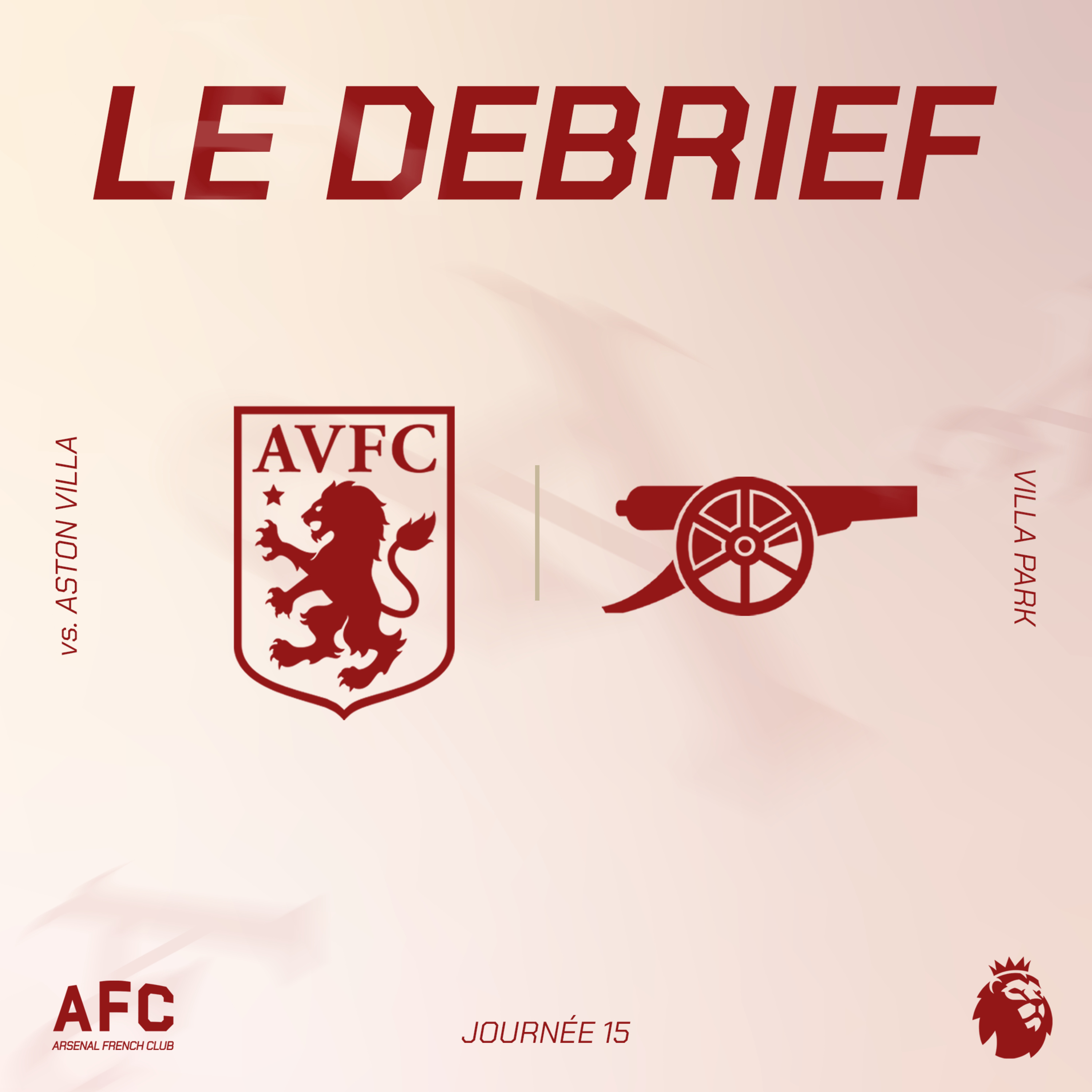 Le débrief : Aston Villa vs Arsenal