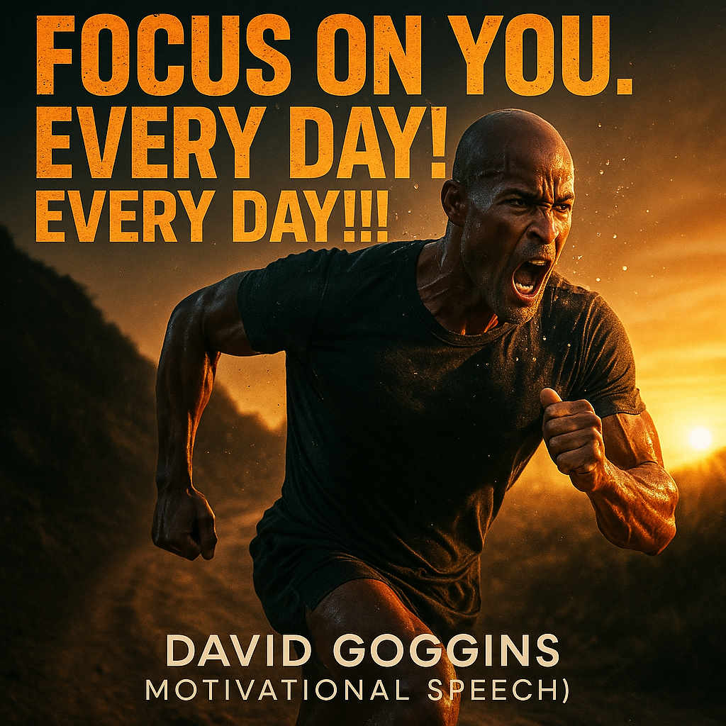 FOCUS ON YOU EVERY DAY. EVERY DAY!!! – Goggins on Self-Discipline & Power