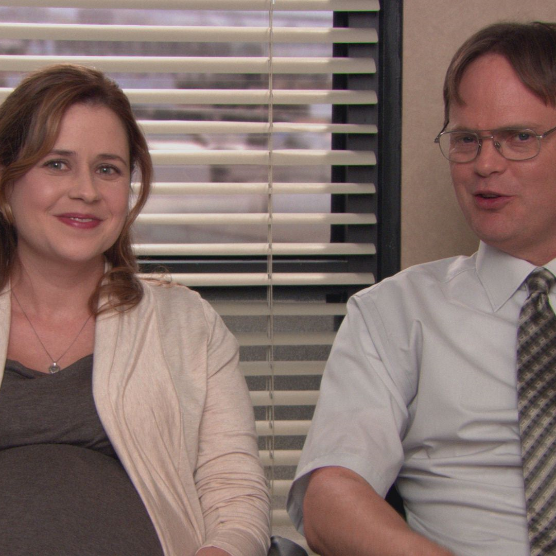 Pam and Dwight