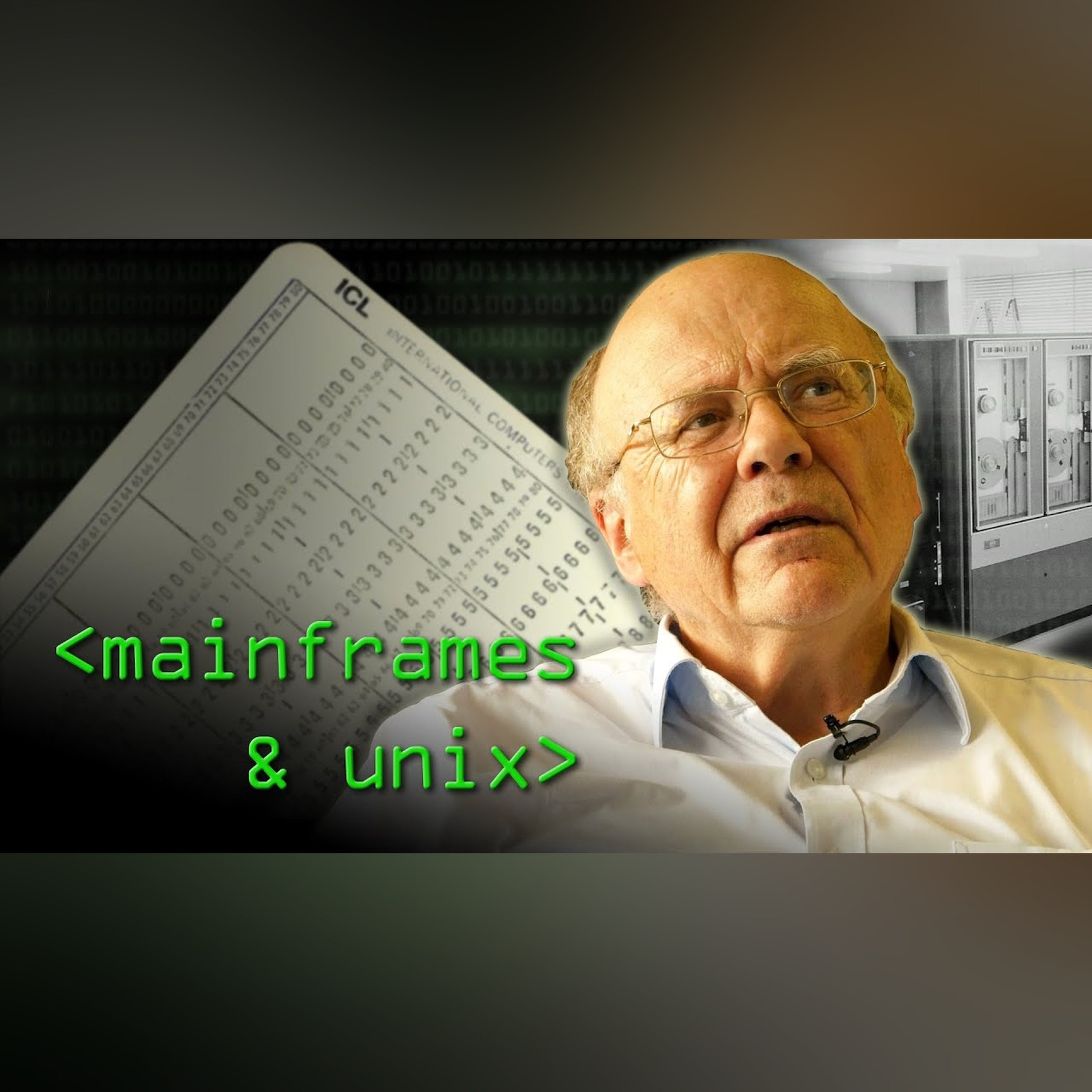 Mainframes and the Unix Revolution - Computerphile episode artwork