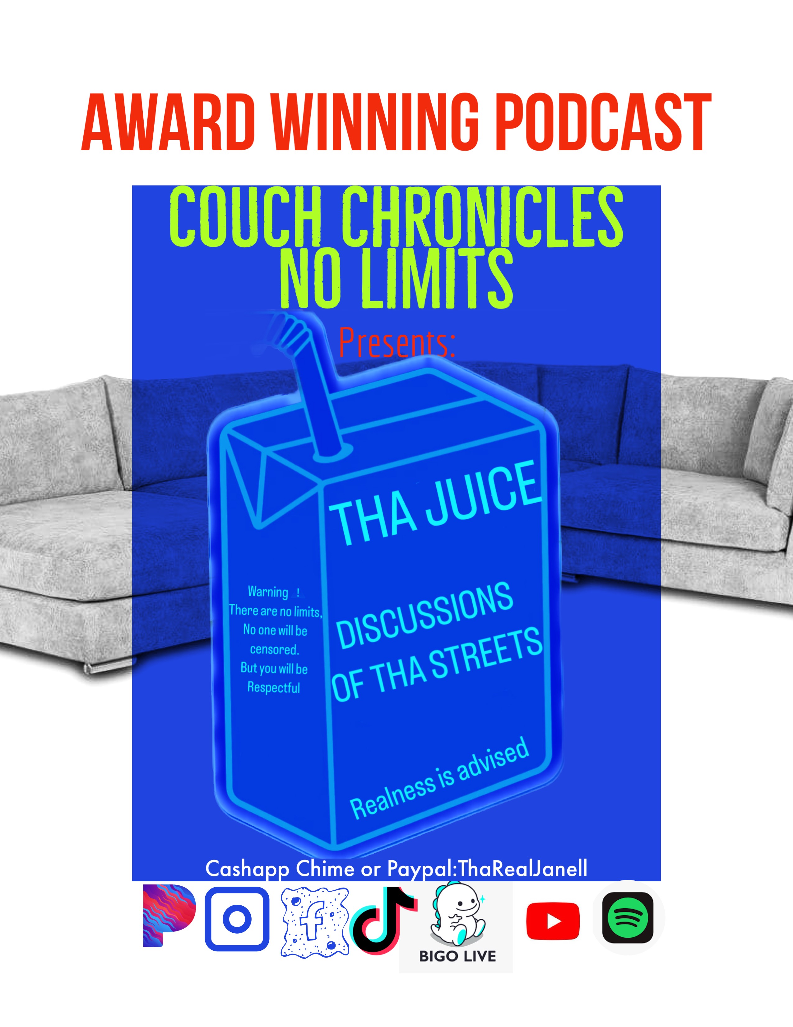 Couch Chronicles No Limits Discussions In Tha Streets episode artwork
