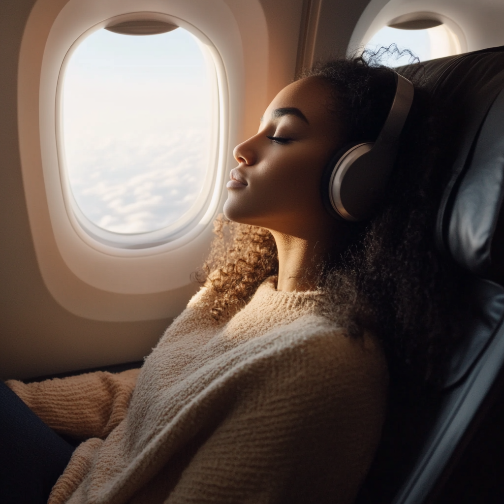 Airplane White Noise for Sleeping | Relaxing Airplane Sounds