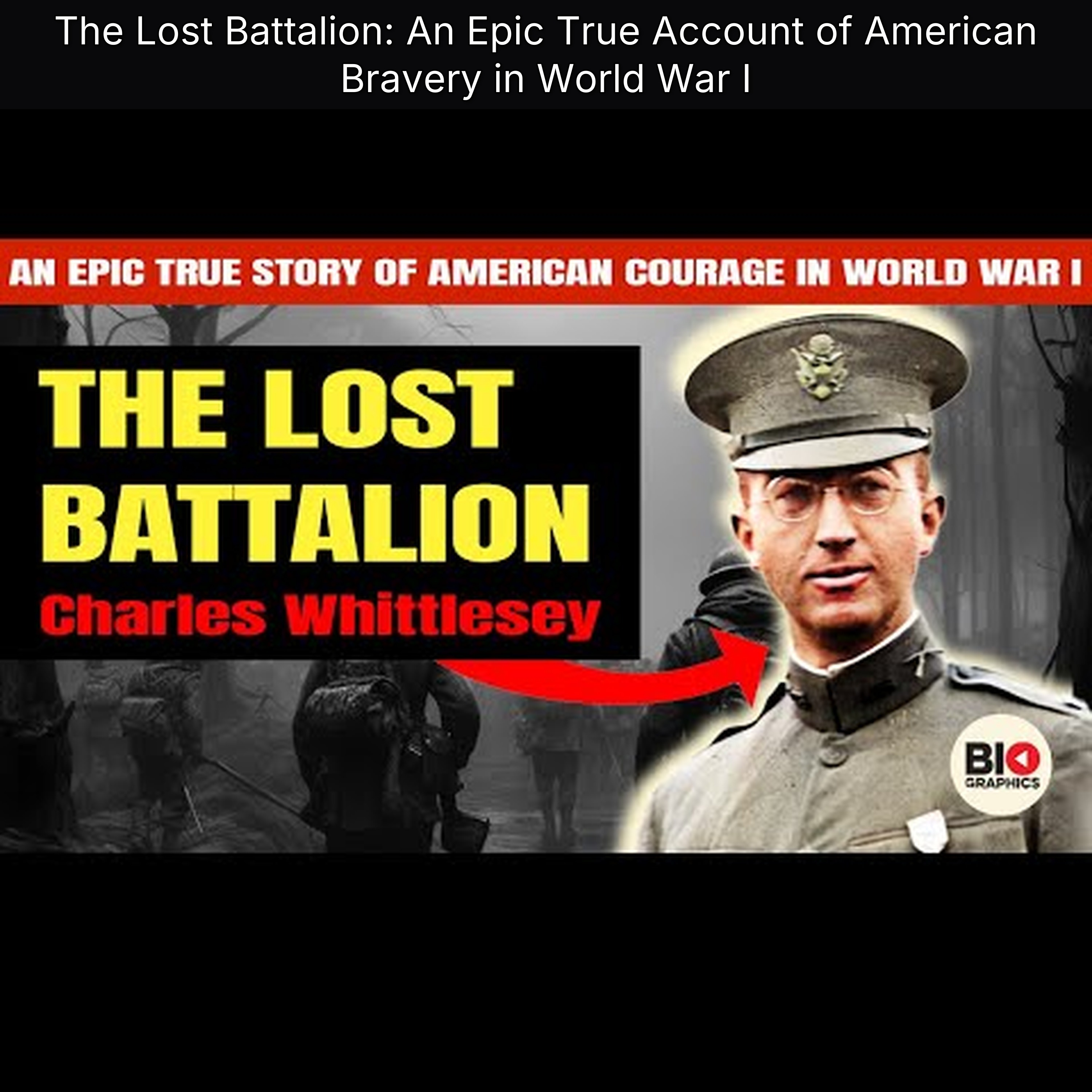 The Lost Battalion: An Epic True Account of American Bravery in World War I