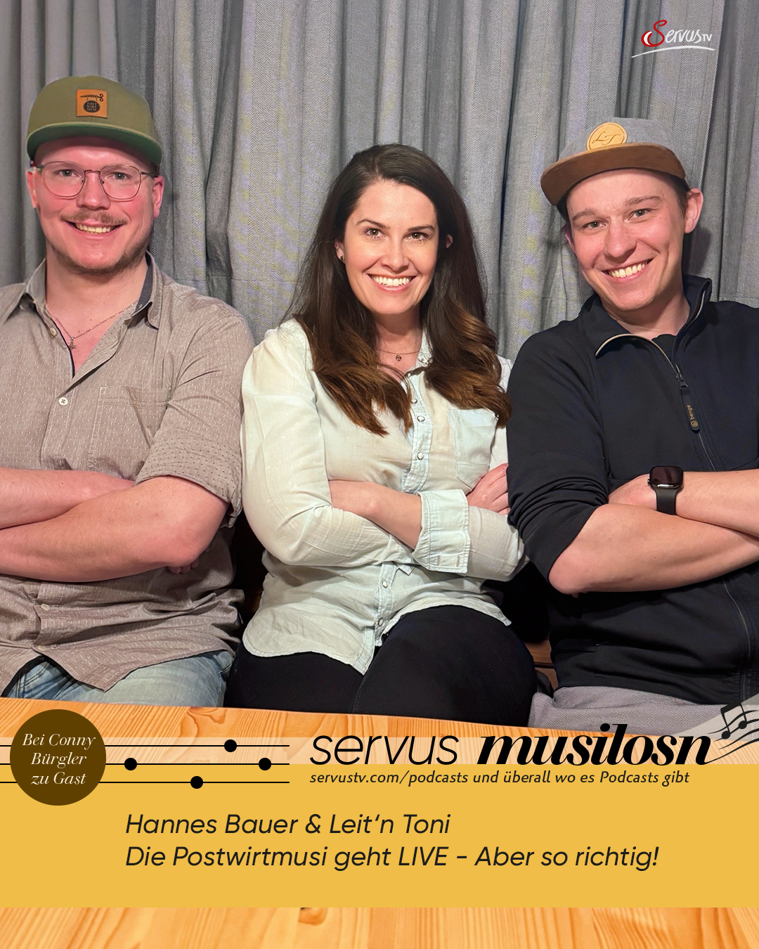 Hannes Bauer & Leit’n Toni: Die Postwirtmusi geht LIVE – Aber so richtig! episode artwork