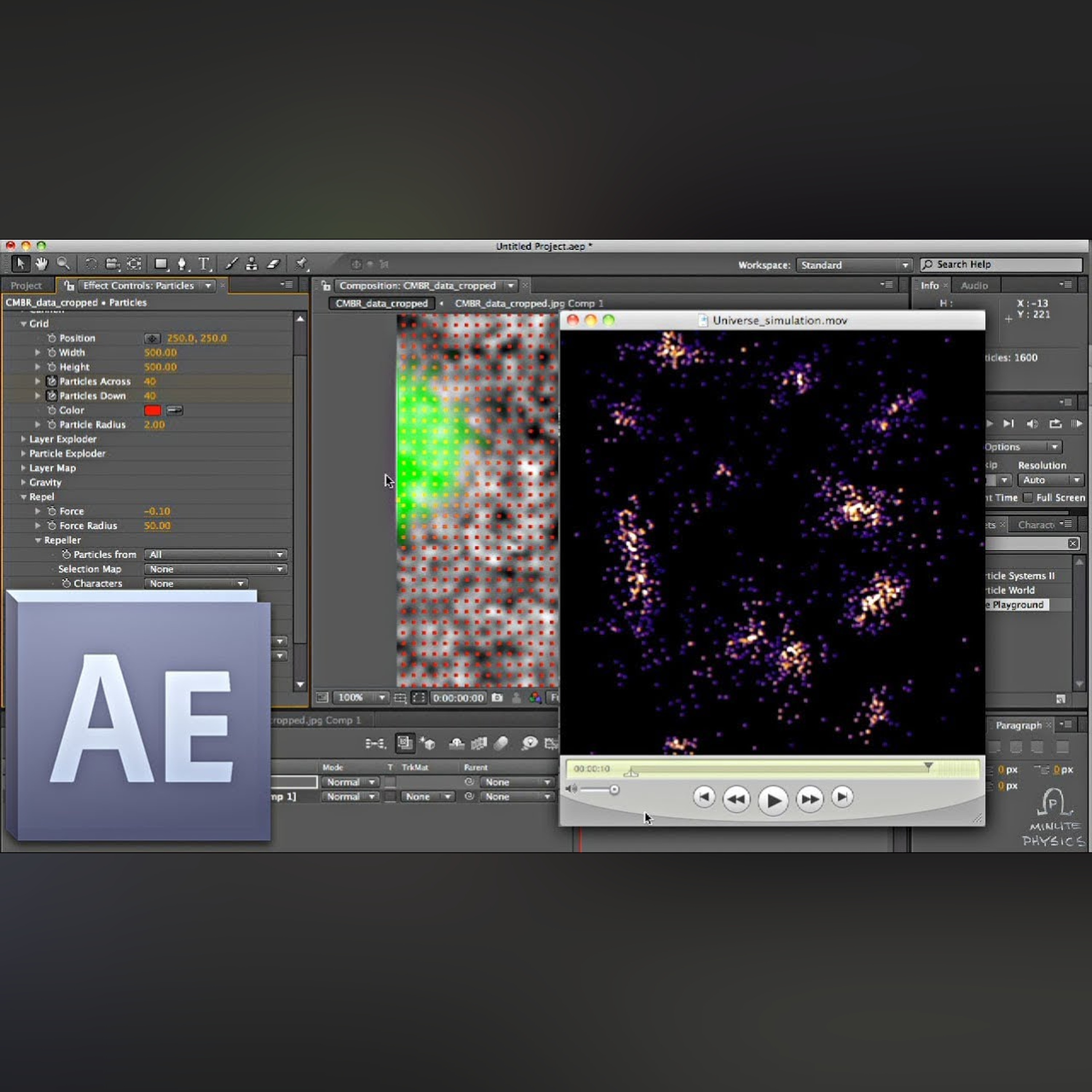 Tutorial: Simulating the Universe in After Effects episode artwork