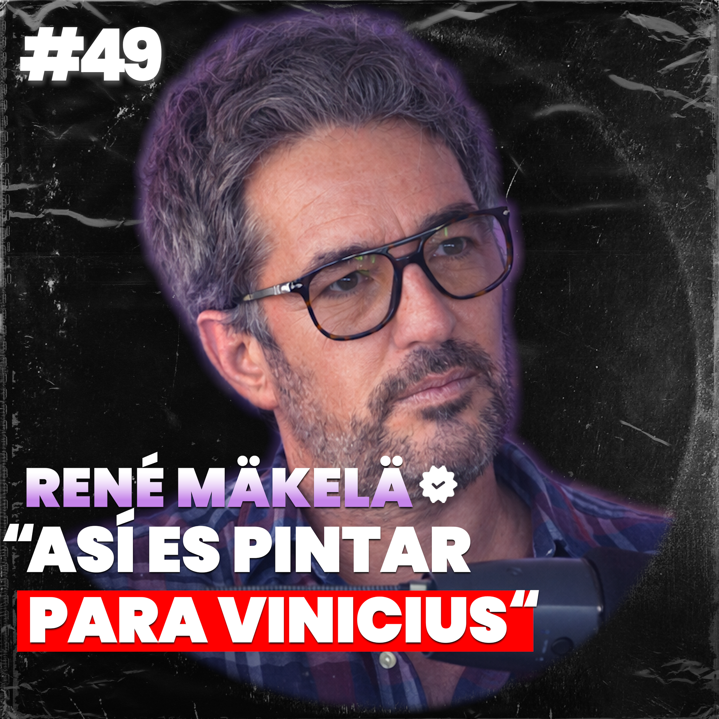 EL ARTISTA detrás de MADONNA, El PAPA, VINICIUS JR... La MONALISA, Cartas POKÉMON... | RENÉ MÄKELÄ | ESPERADOS #49 episode artwork