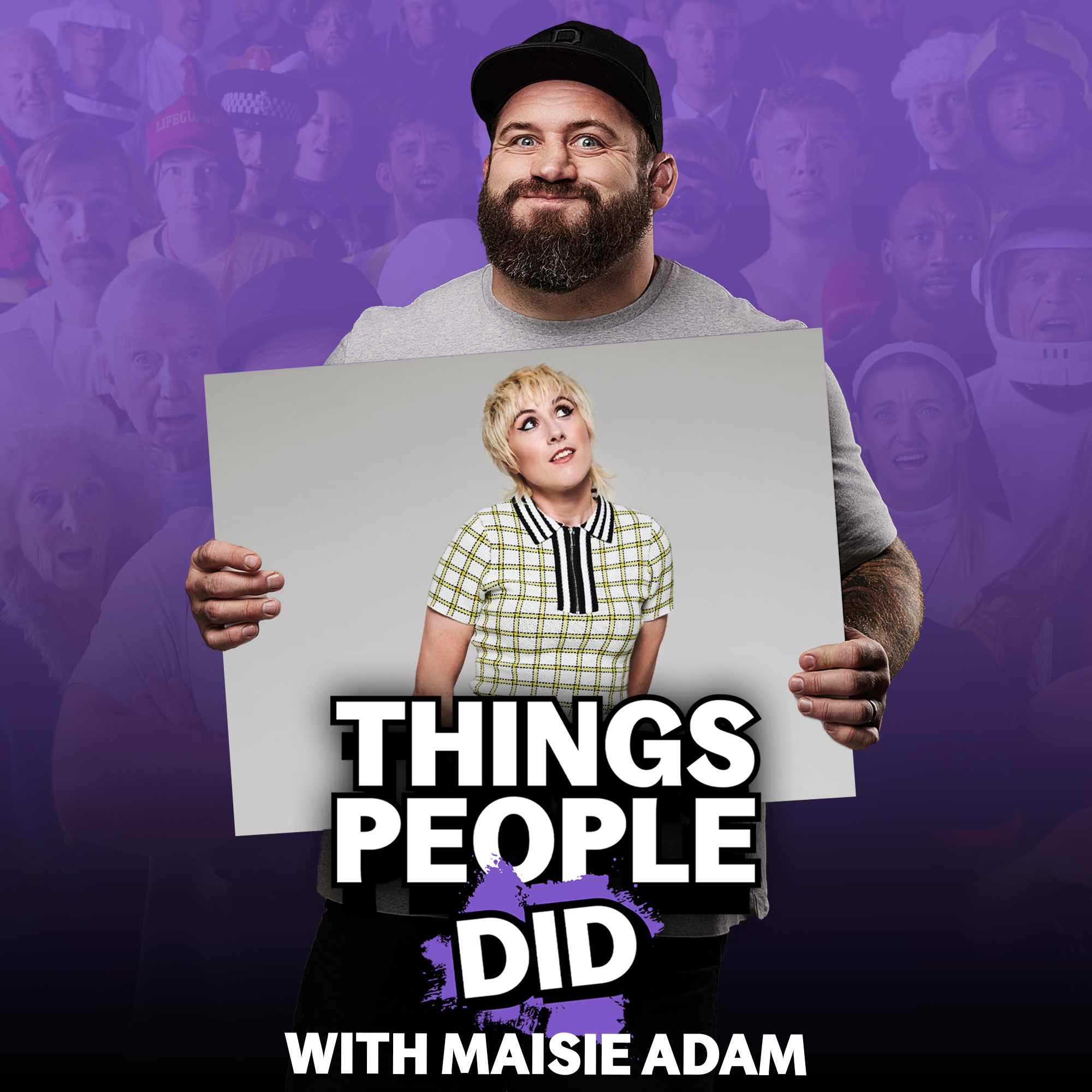 Things People Did, with Maisie Adam: Litter picking, a Christmas Elf, and spilling graving down a brides dress episode artwork